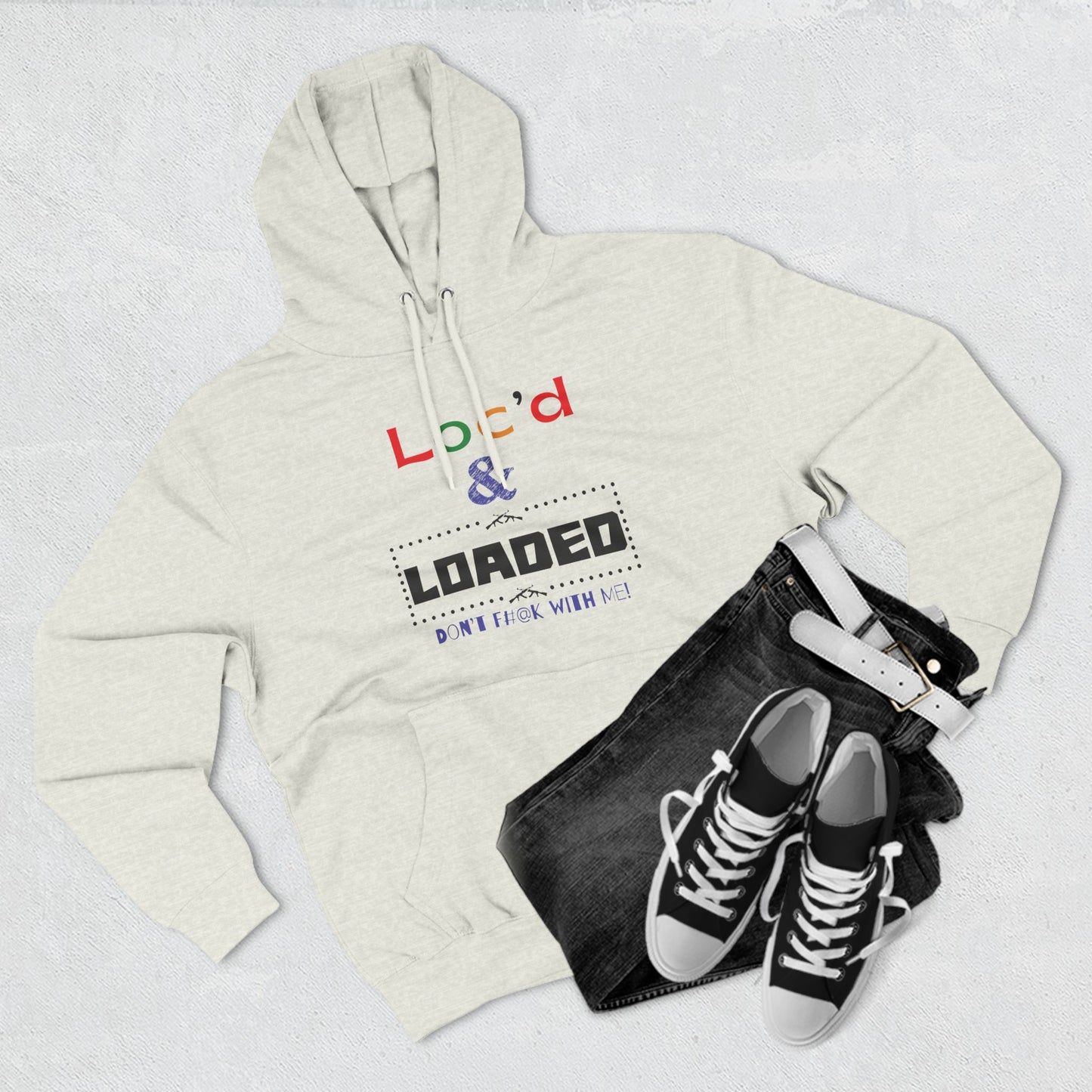 Loc'd n Loaded Fleece Hoodie