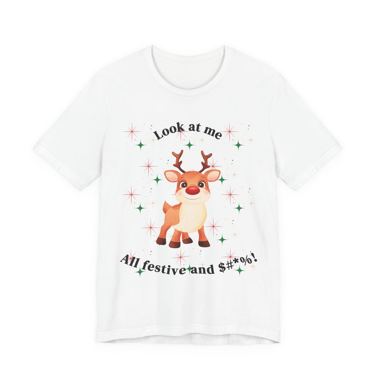 All Festive Christmas Tee- Jersey Short Sleeve Tee