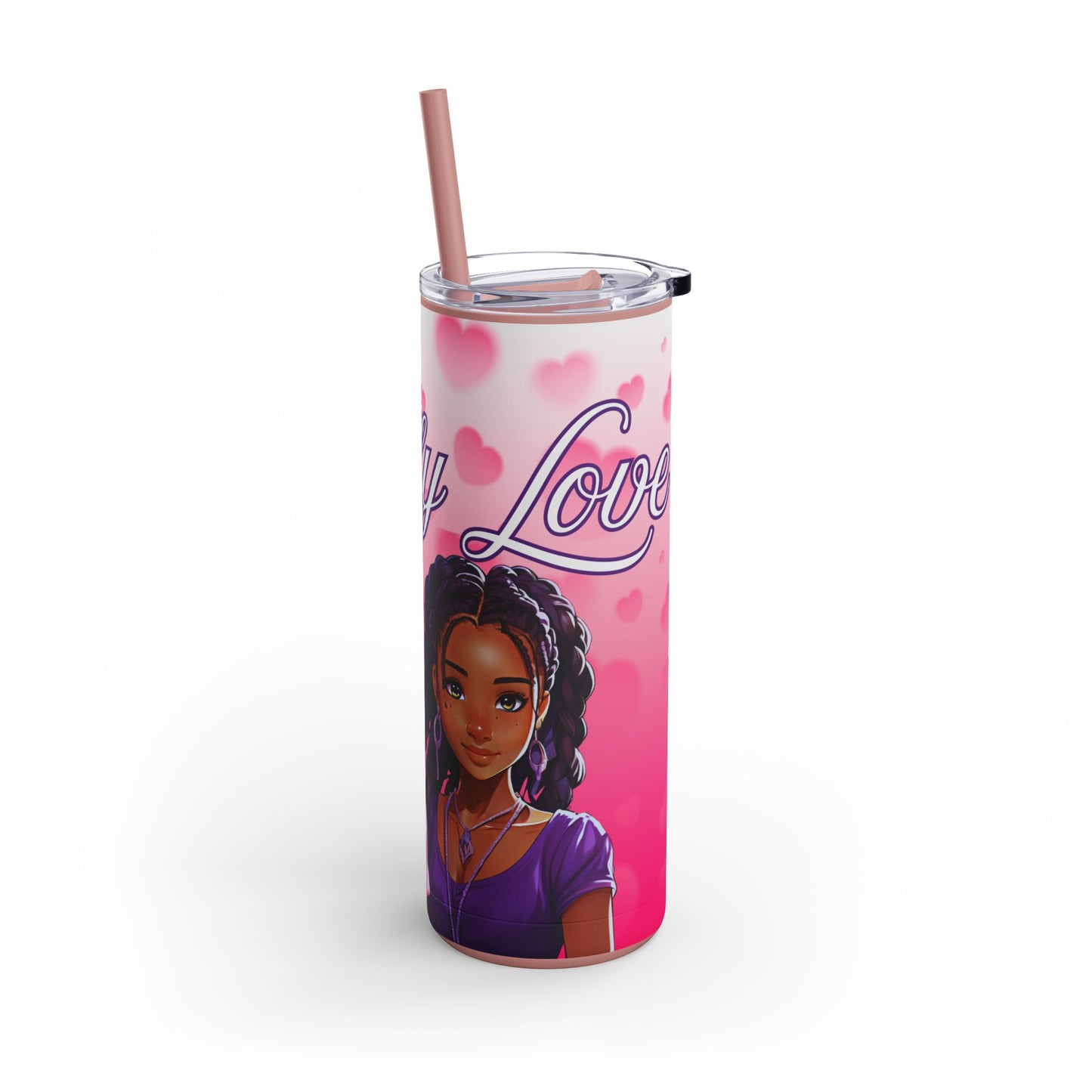 Sisterly Love - Skinny Matte Tumbler, 20oz