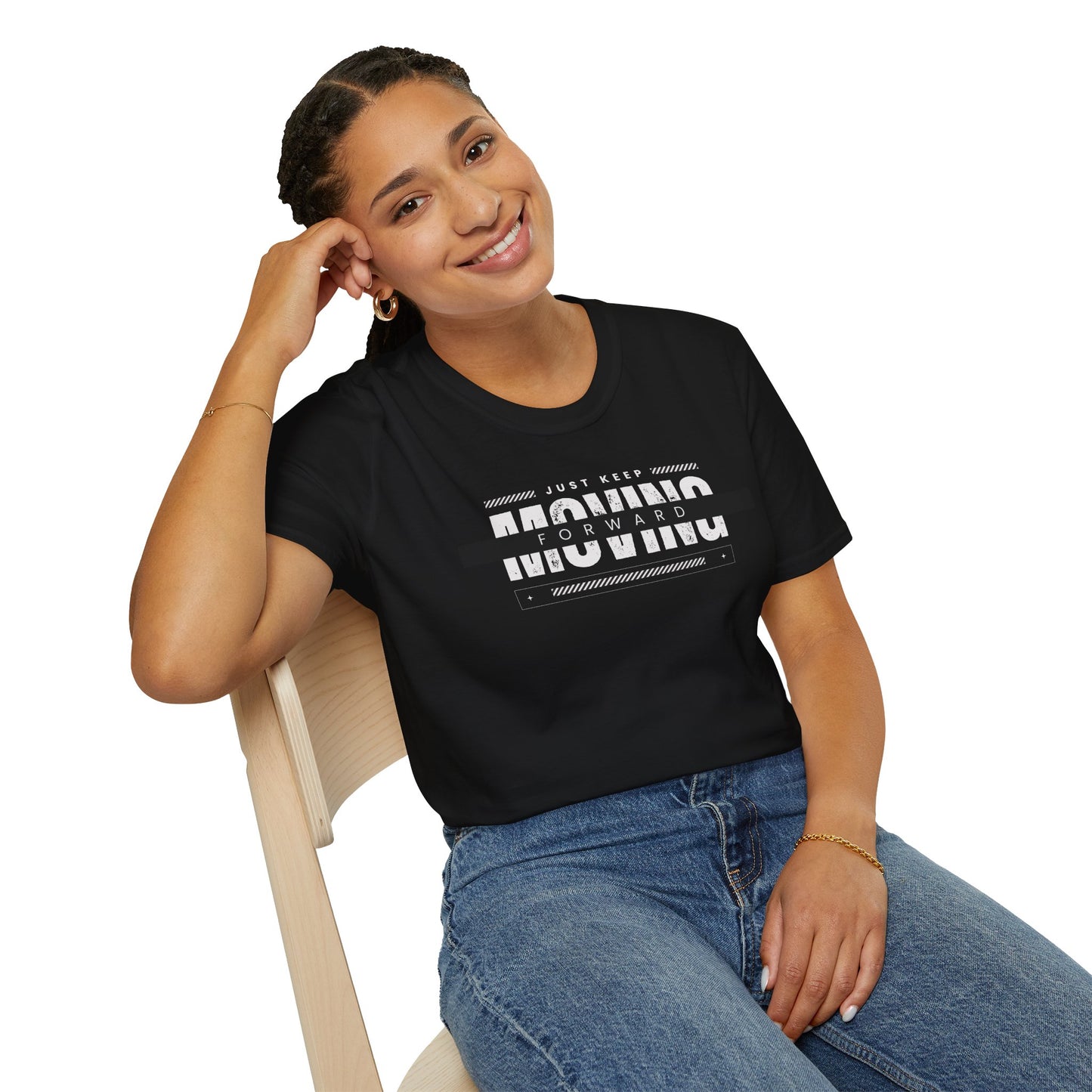 Keep Moving Forward - Unisex Softstyle T-Shirt