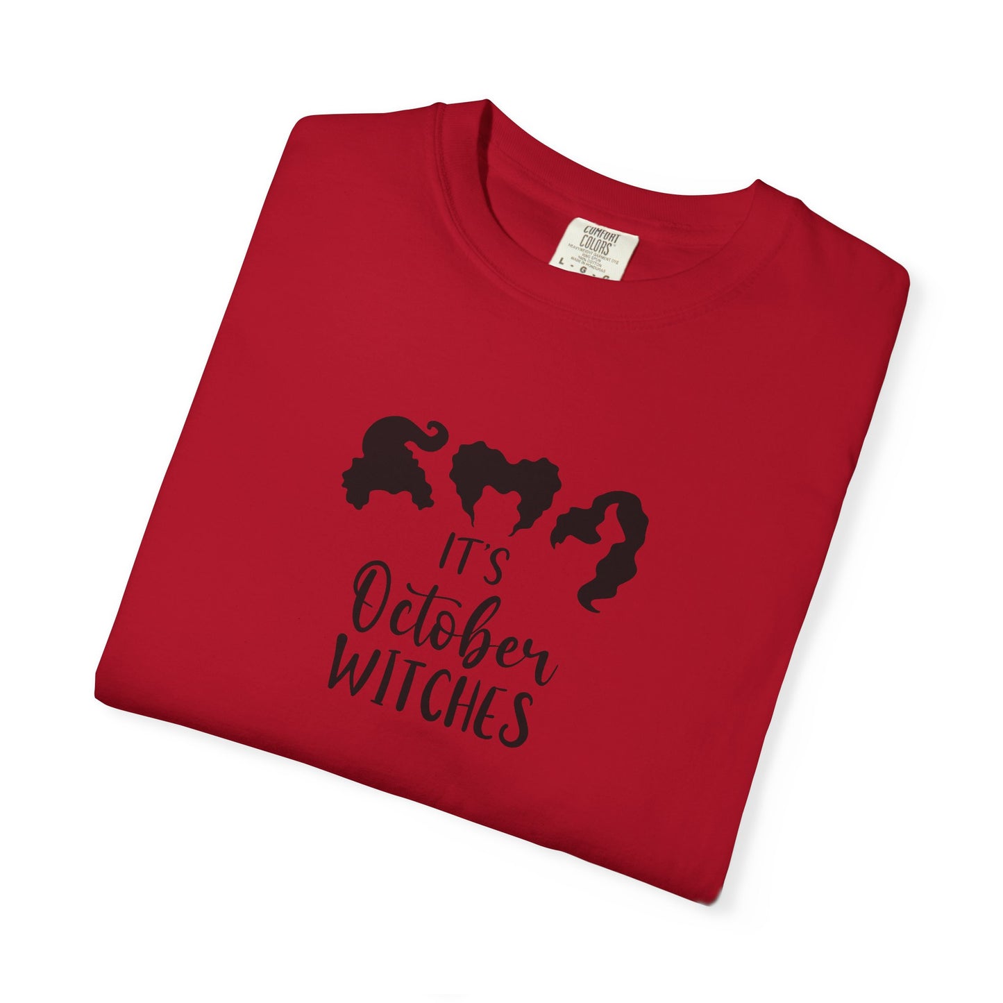 It's October Witches Unisex T-Shirt - Halloween Apparel