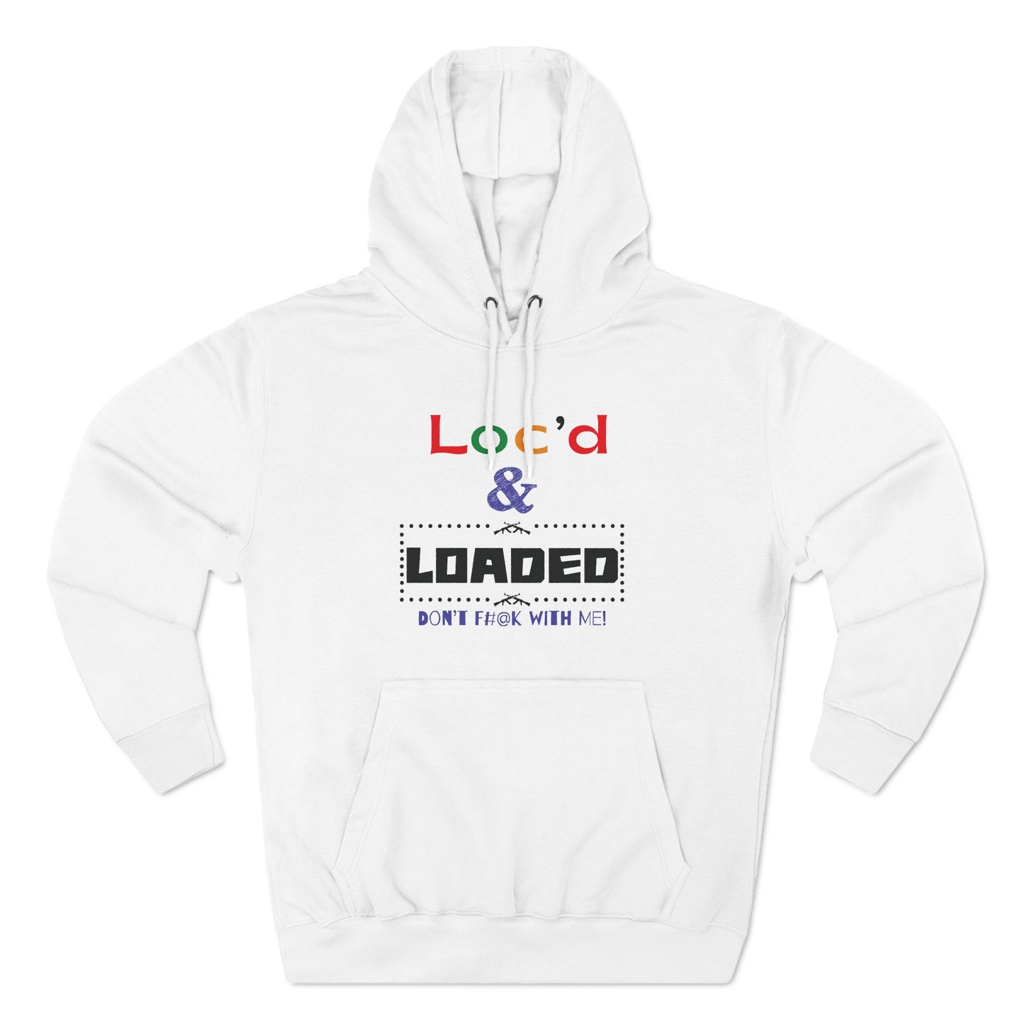Loc'd n Loaded Fleece Hoodie