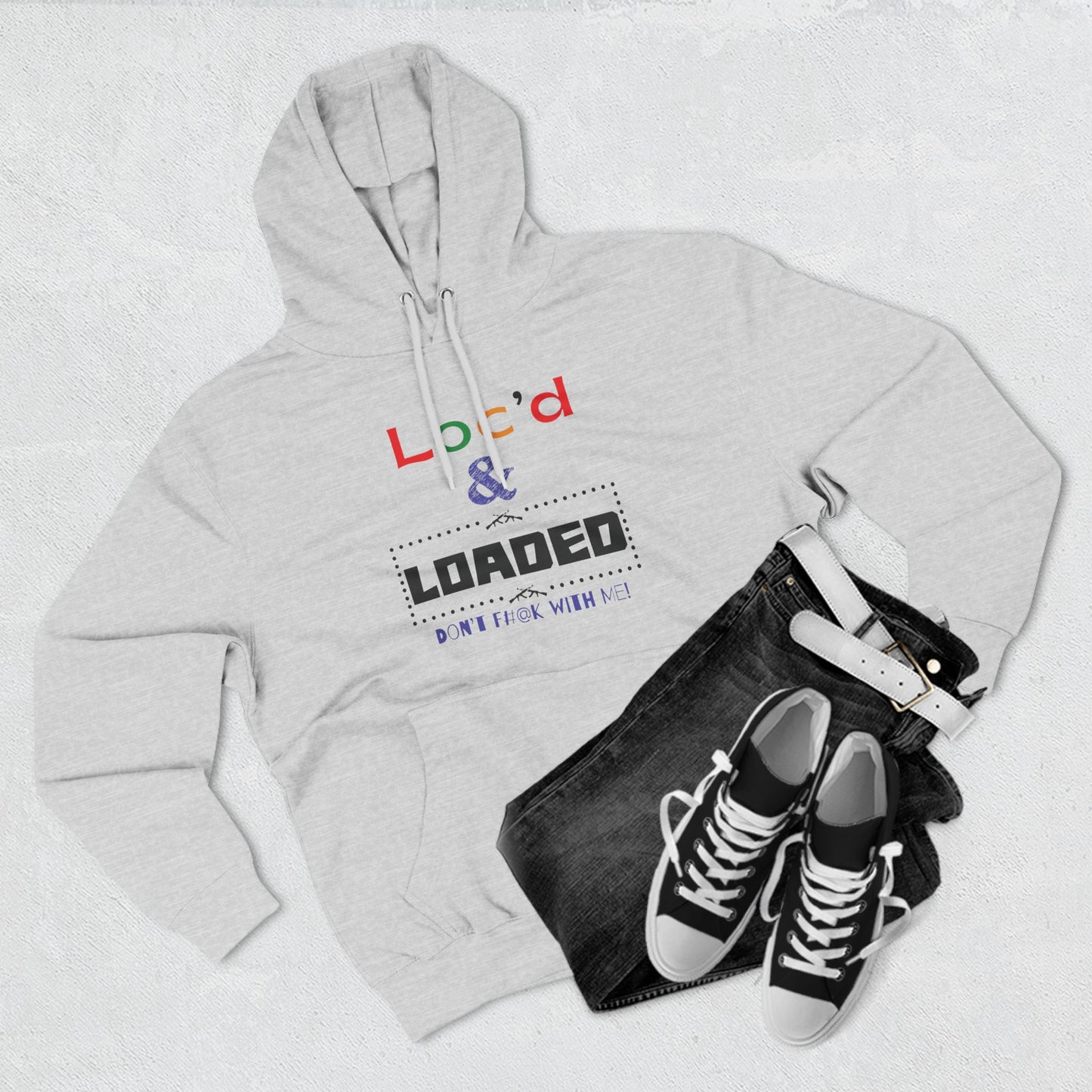 Loc'd n Loaded Fleece Hoodie