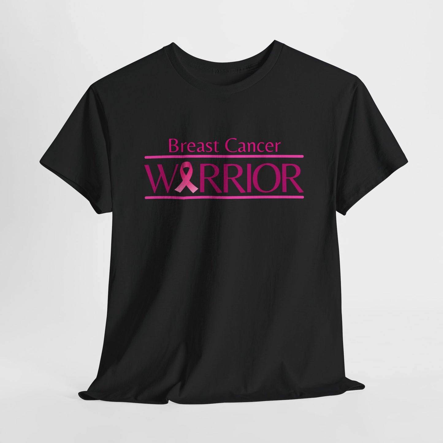 Breast Cancer Warrior - Unisex Heavy Cotton Tee
