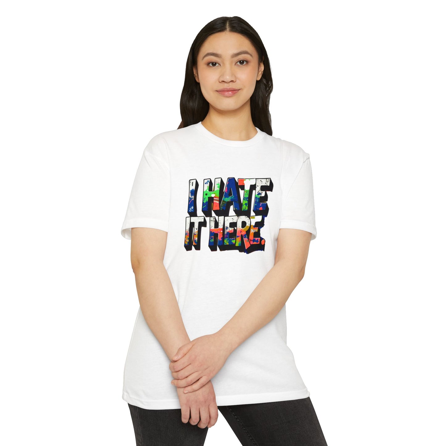 Hate it Here #1 - Unisex CVC Jersey T-shirt