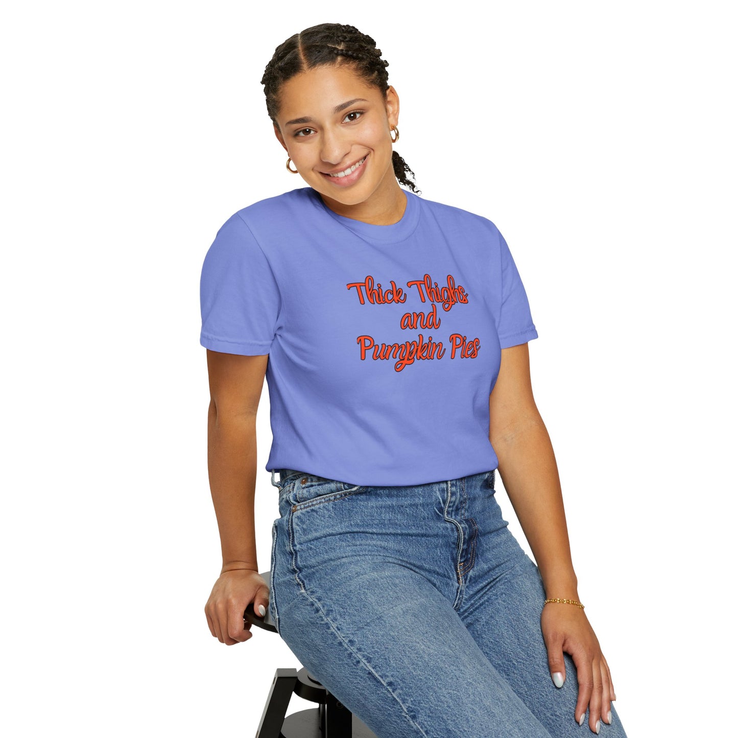 Thick Thighs and Pumpkin Pies T-shirt for Women