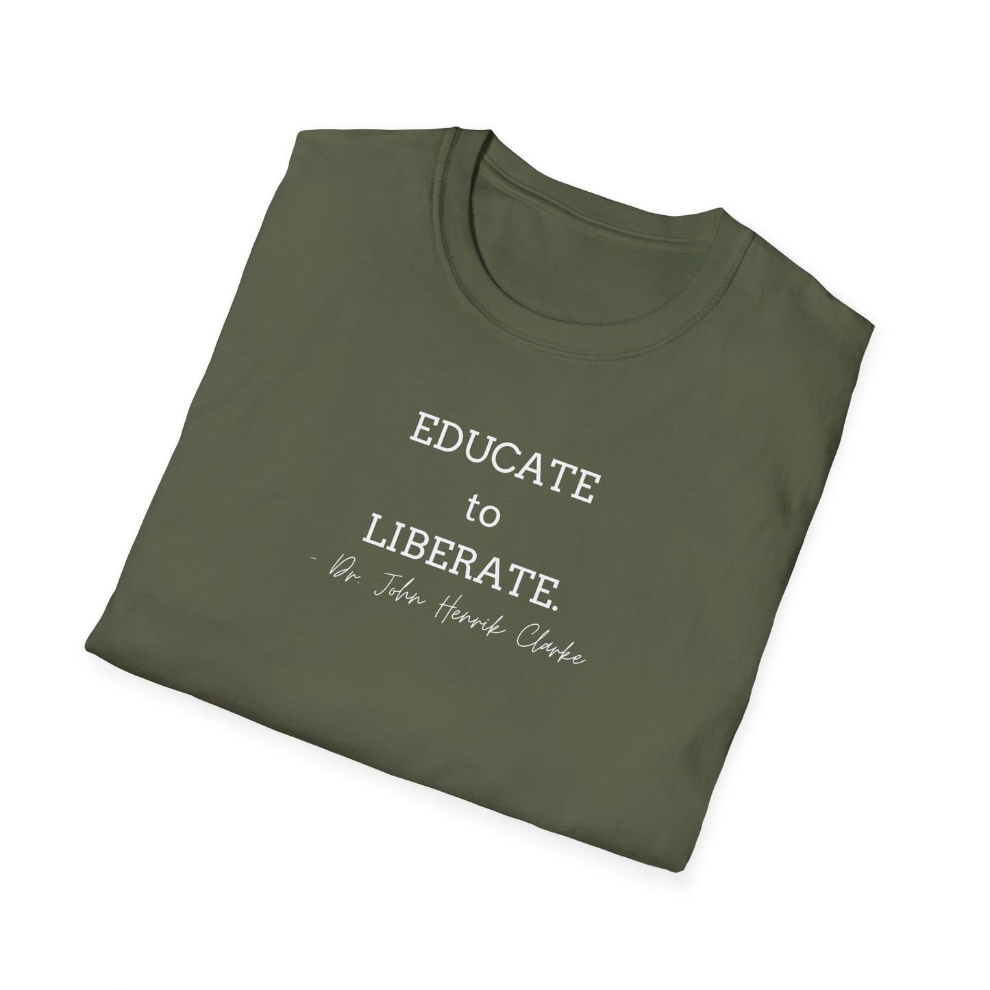 Educate to Liberate - Unisex Softstyle T-Shirt