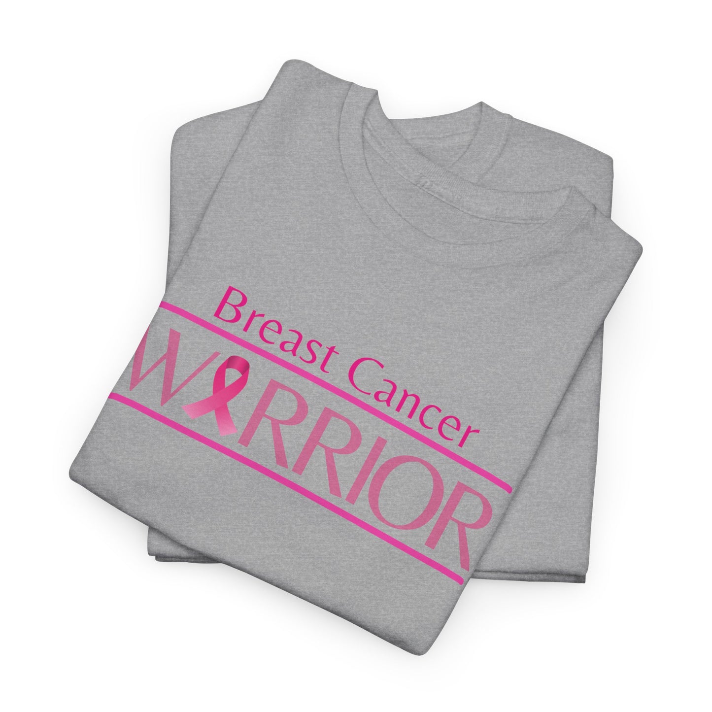 Breast Cancer Warrior - Unisex Heavy Cotton Tee