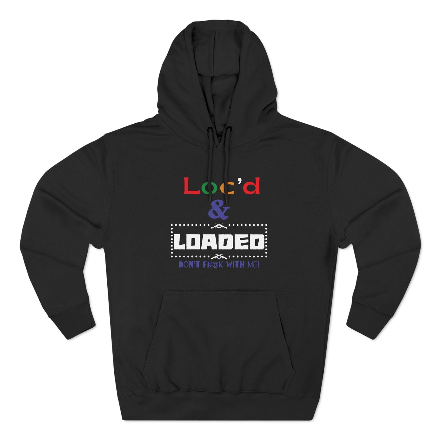 Loc'd n Loaded Fleece Hoodie