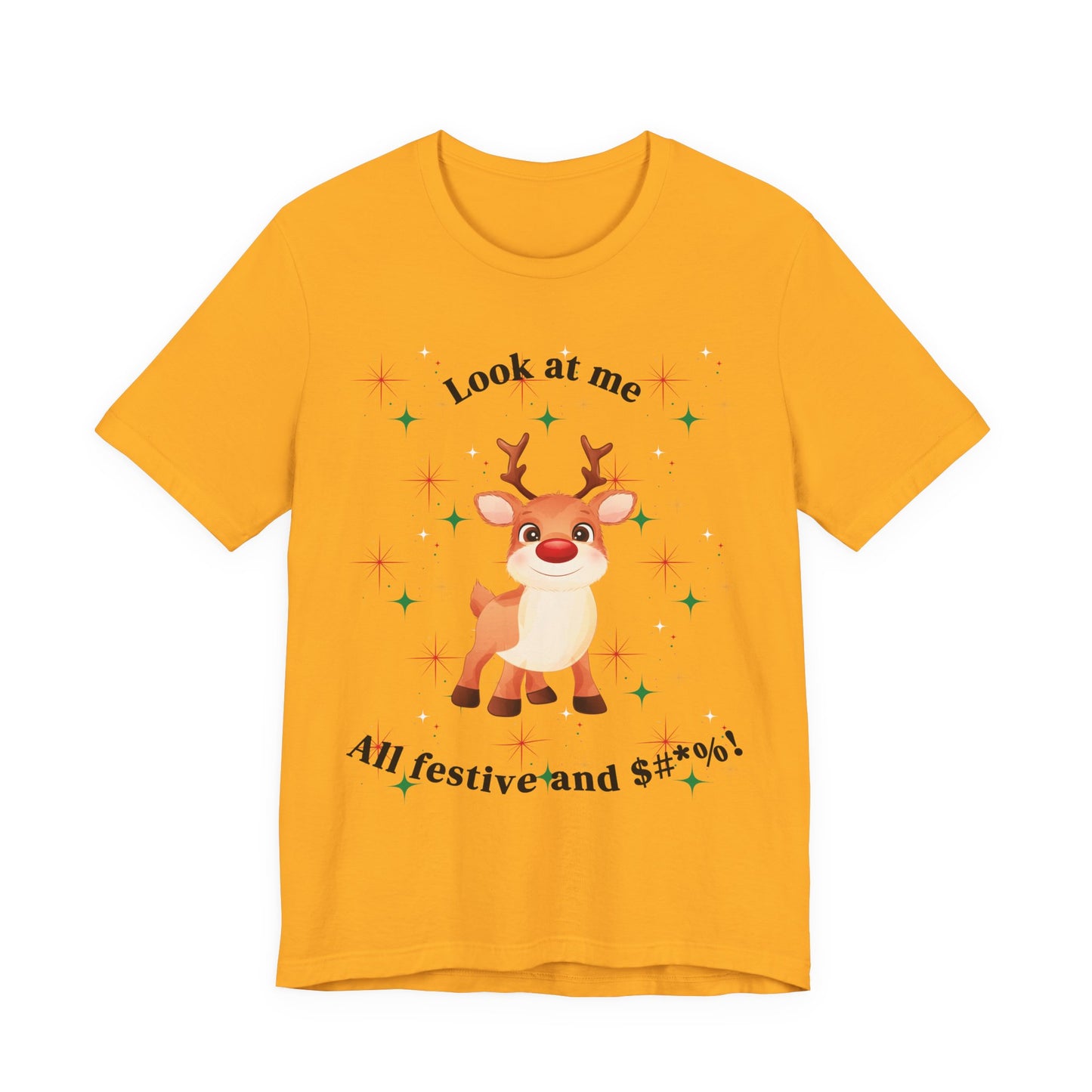 All Festive Christmas Tee- Jersey Short Sleeve Tee