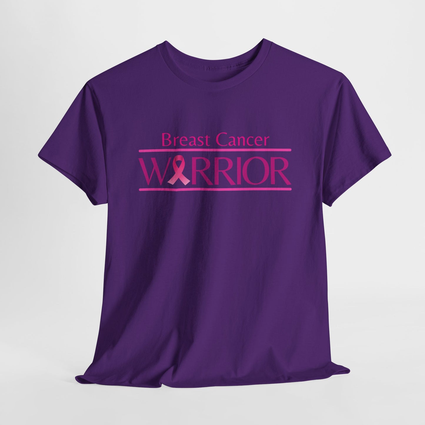 Breast Cancer Warrior - Unisex Heavy Cotton Tee