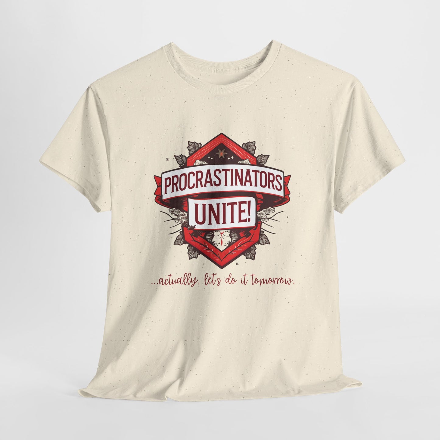 Procrastinators Unite Unisex Heavy Cotton Tee