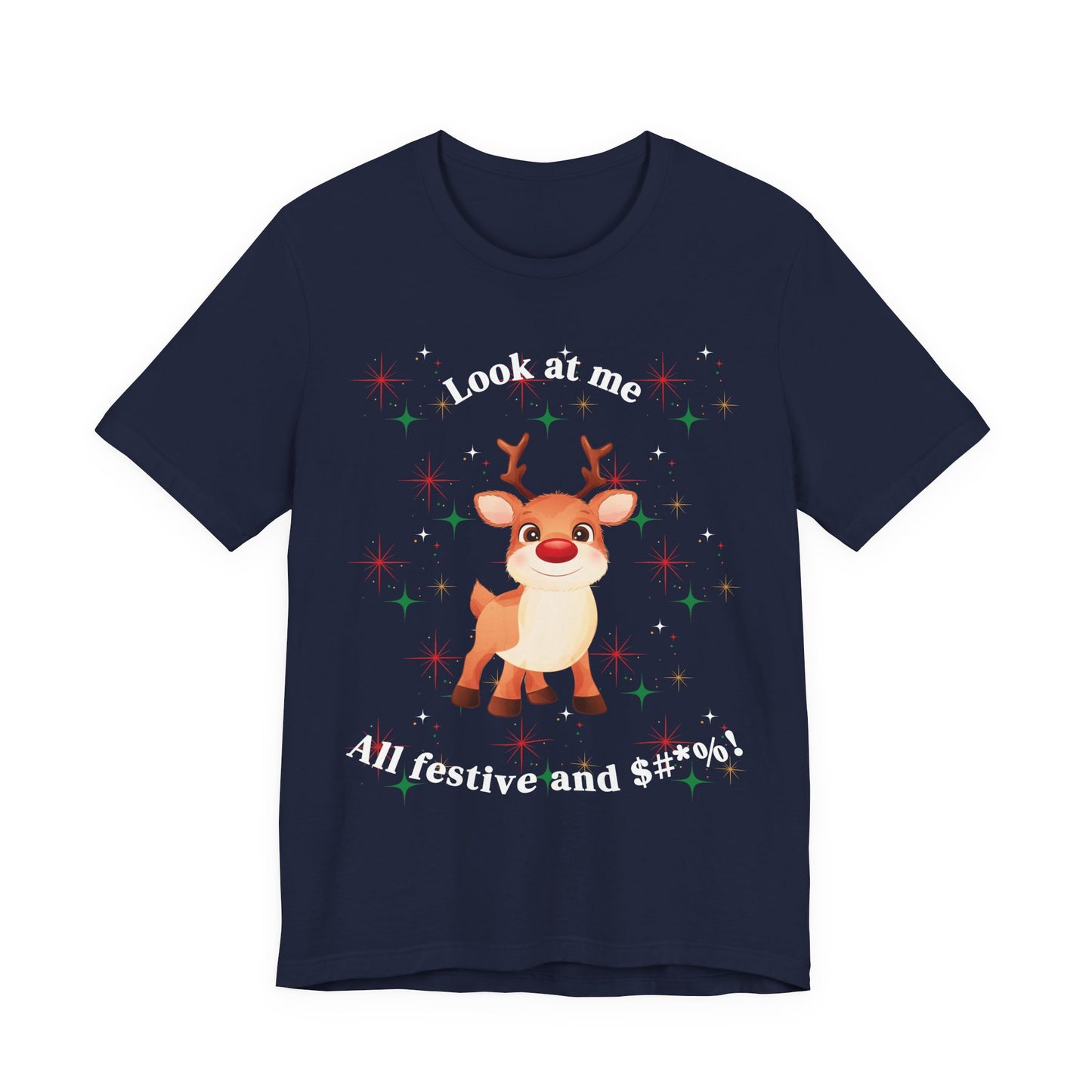 All Festive Christmas Tee- Jersey Short Sleeve Tee