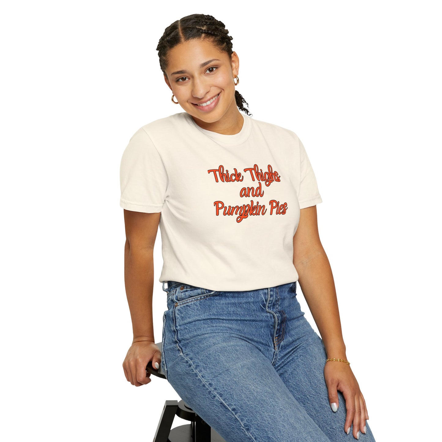 Thick Thighs and Pumpkin Pies T-shirt for Women