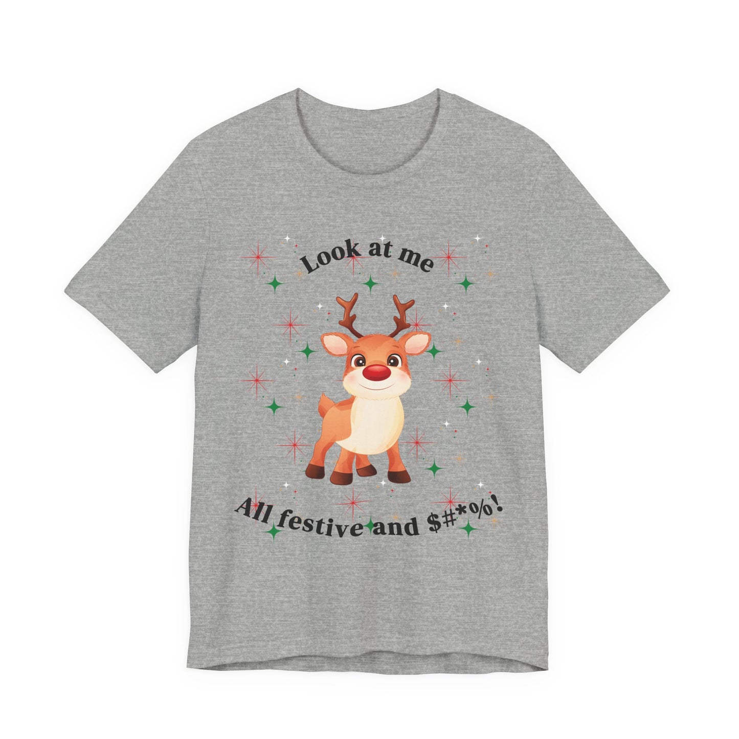 All Festive Christmas Tee- Jersey Short Sleeve Tee