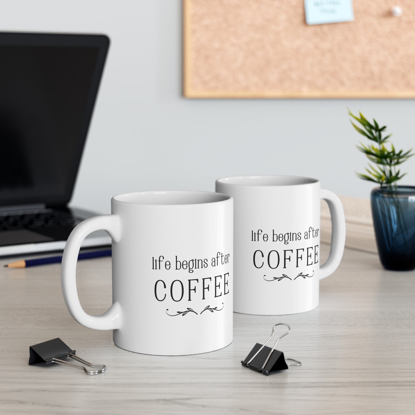 Life Happens After Tea -- Mug 11oz