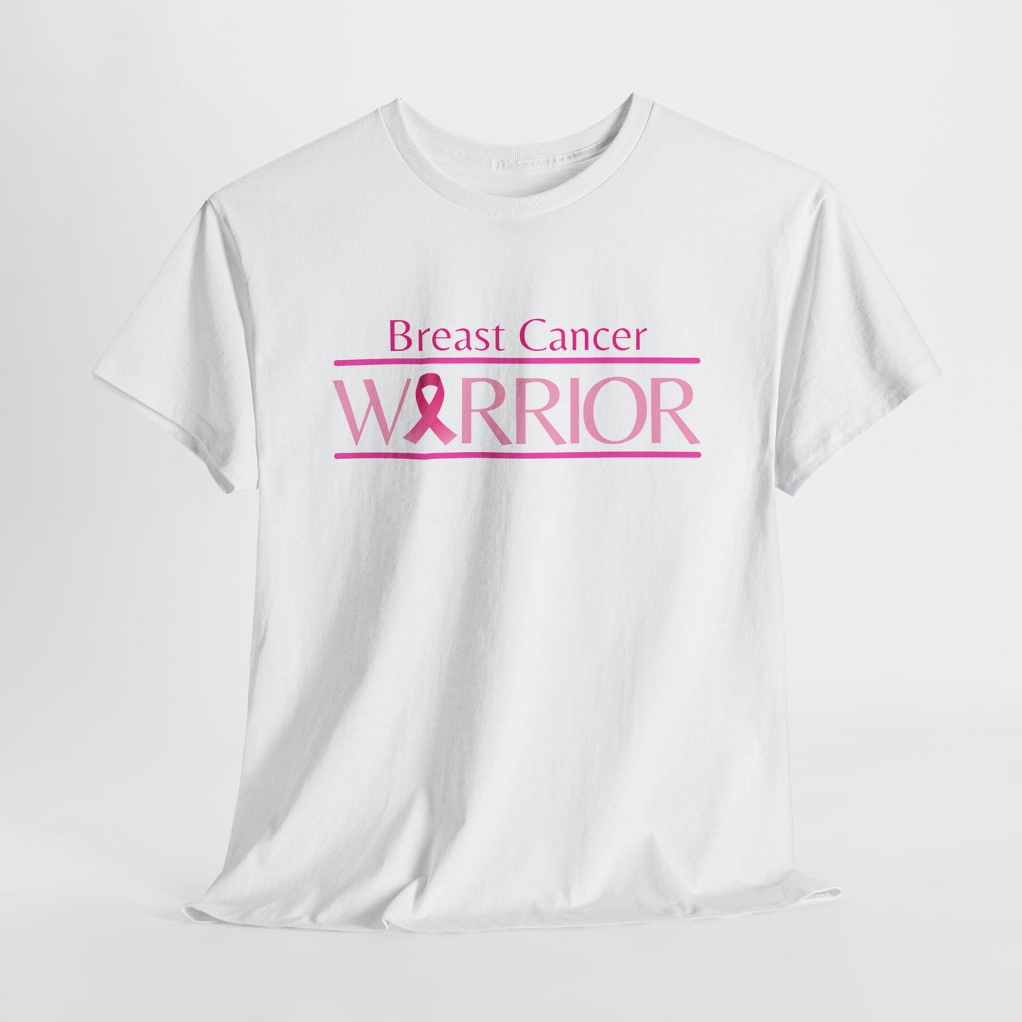 Breast Cancer Warrior - Unisex Heavy Cotton Tee