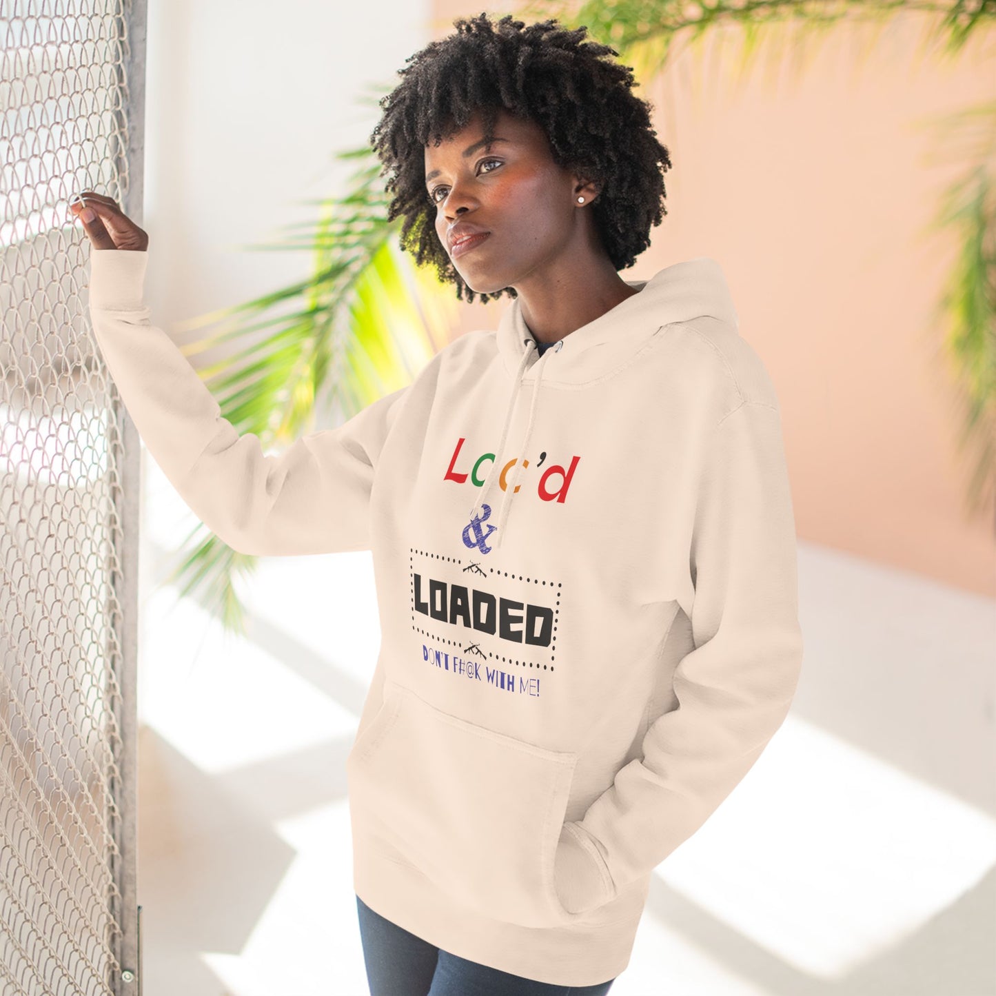 Loc'd n Loaded Fleece Hoodie