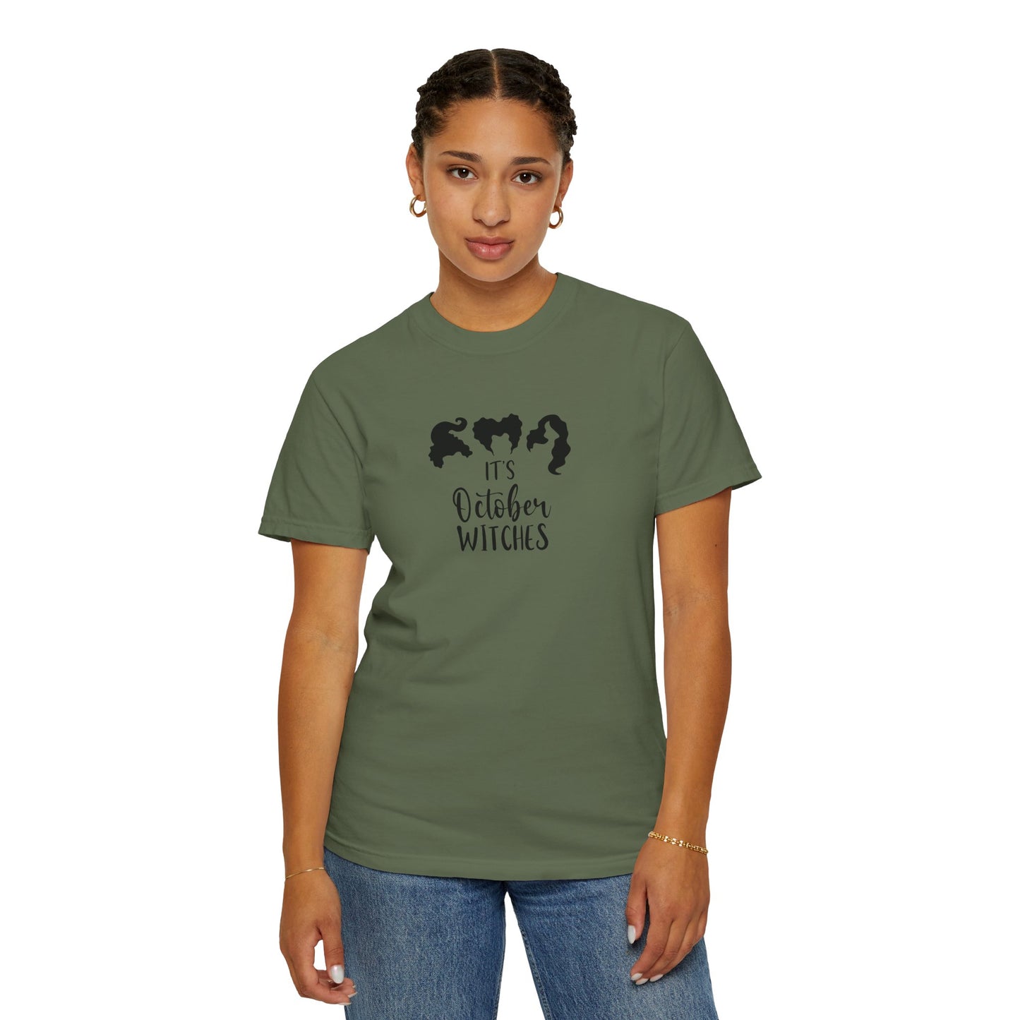 It's October Witches Unisex T-Shirt - Halloween Apparel