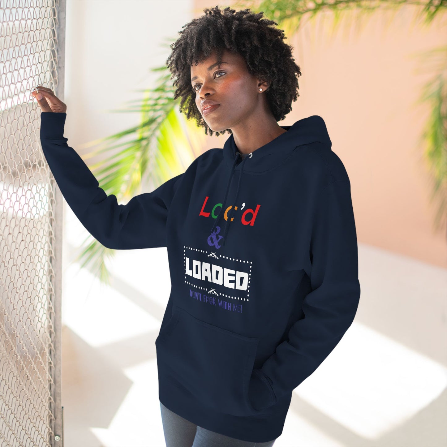 Loc'd n Loaded Fleece Hoodie