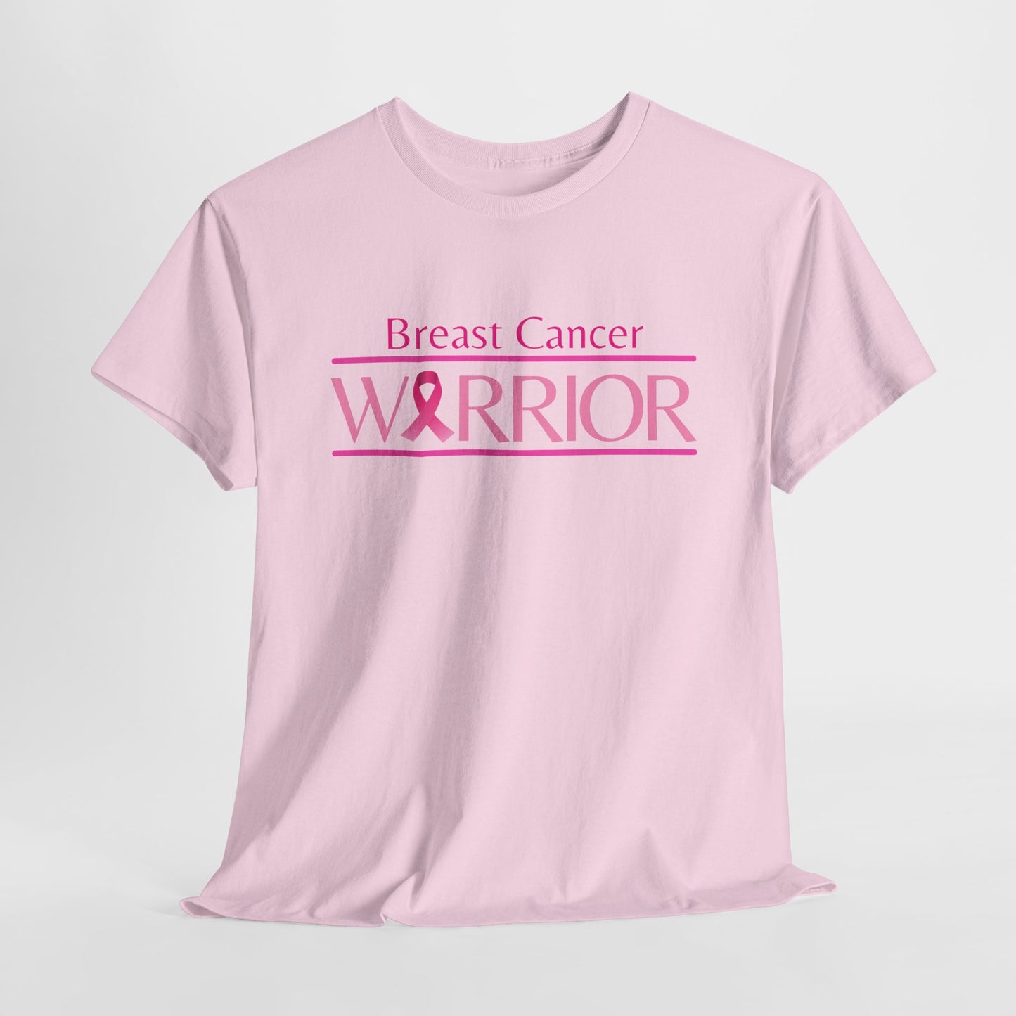 Breast Cancer Warrior - Unisex Heavy Cotton Tee