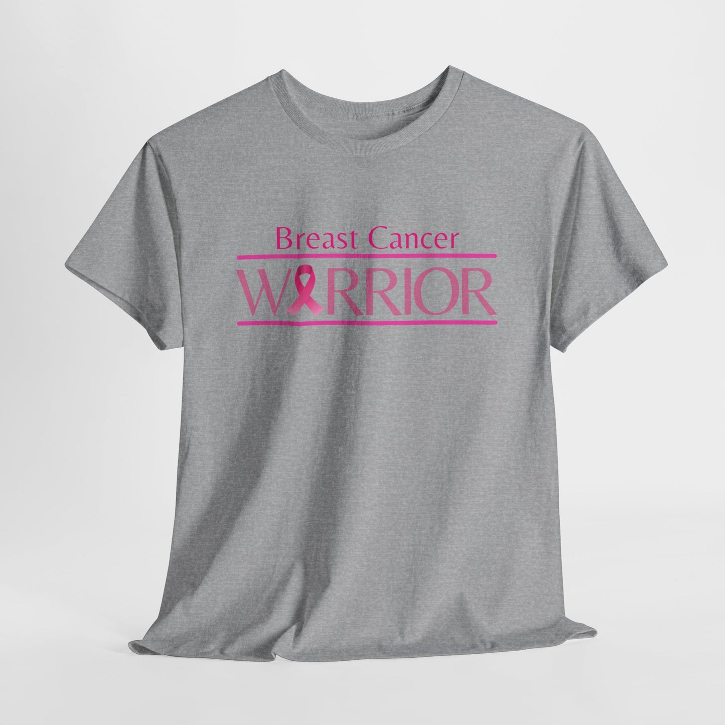 Breast Cancer Warrior - Unisex Heavy Cotton Tee