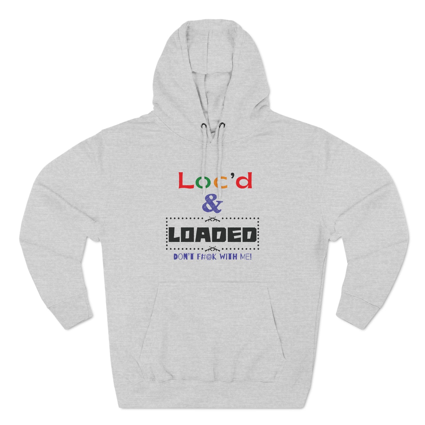 Loc'd n Loaded Fleece Hoodie