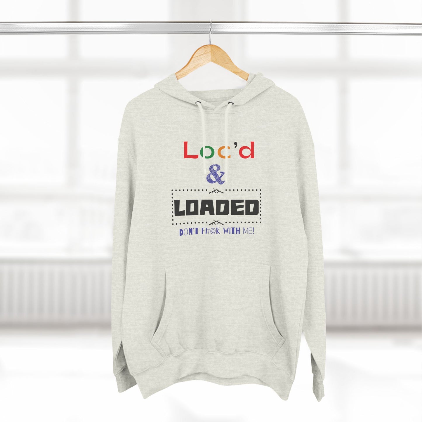Loc'd n Loaded Fleece Hoodie