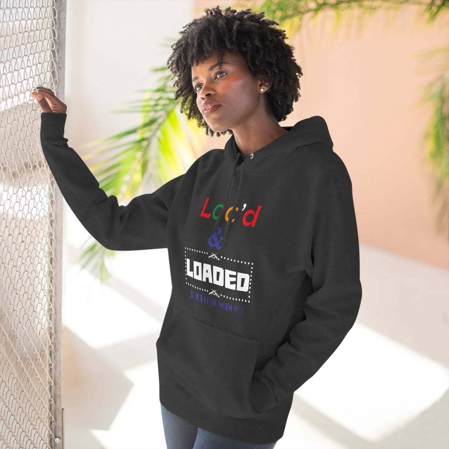 Loc'd n Loaded Fleece Hoodie