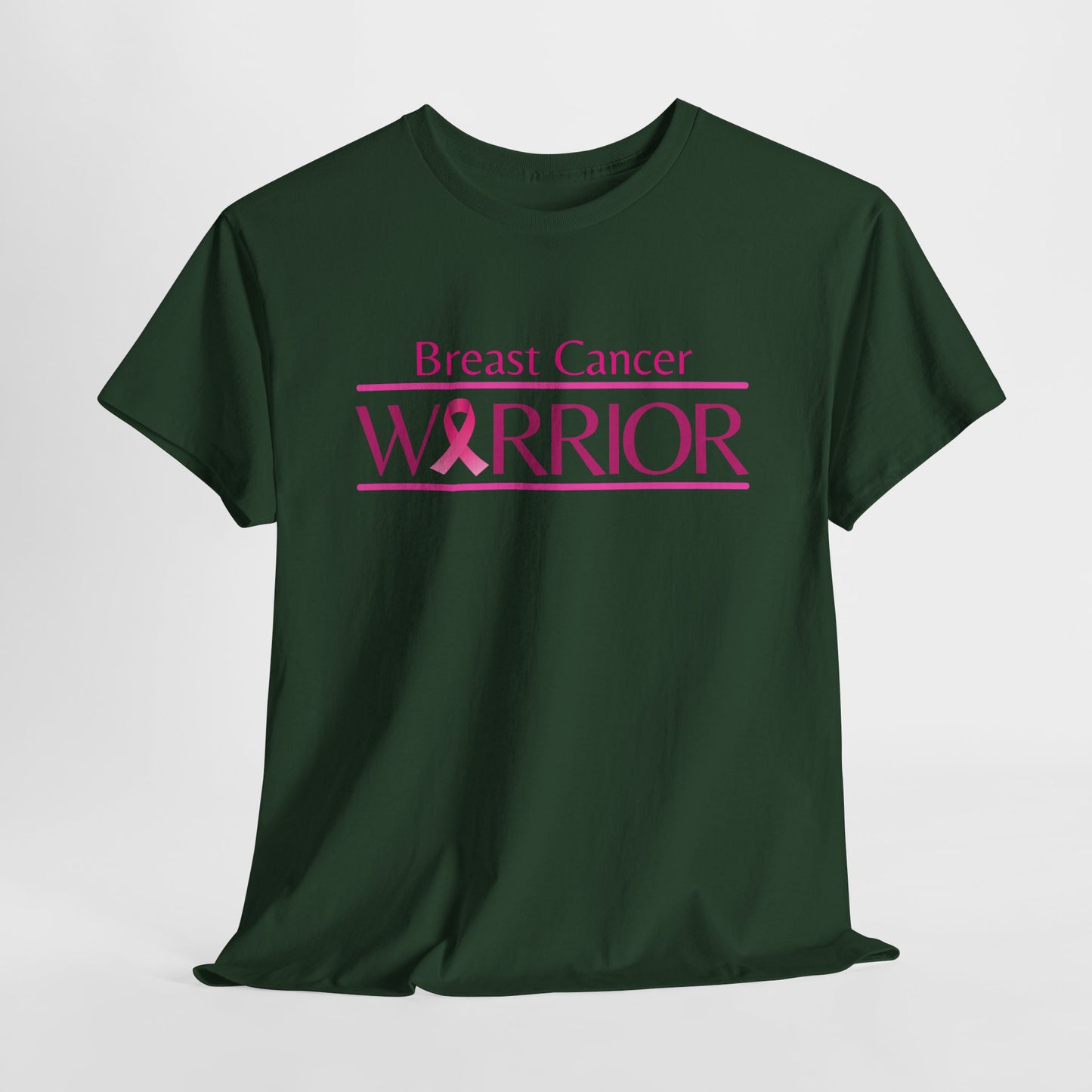 Breast Cancer Warrior - Unisex Heavy Cotton Tee