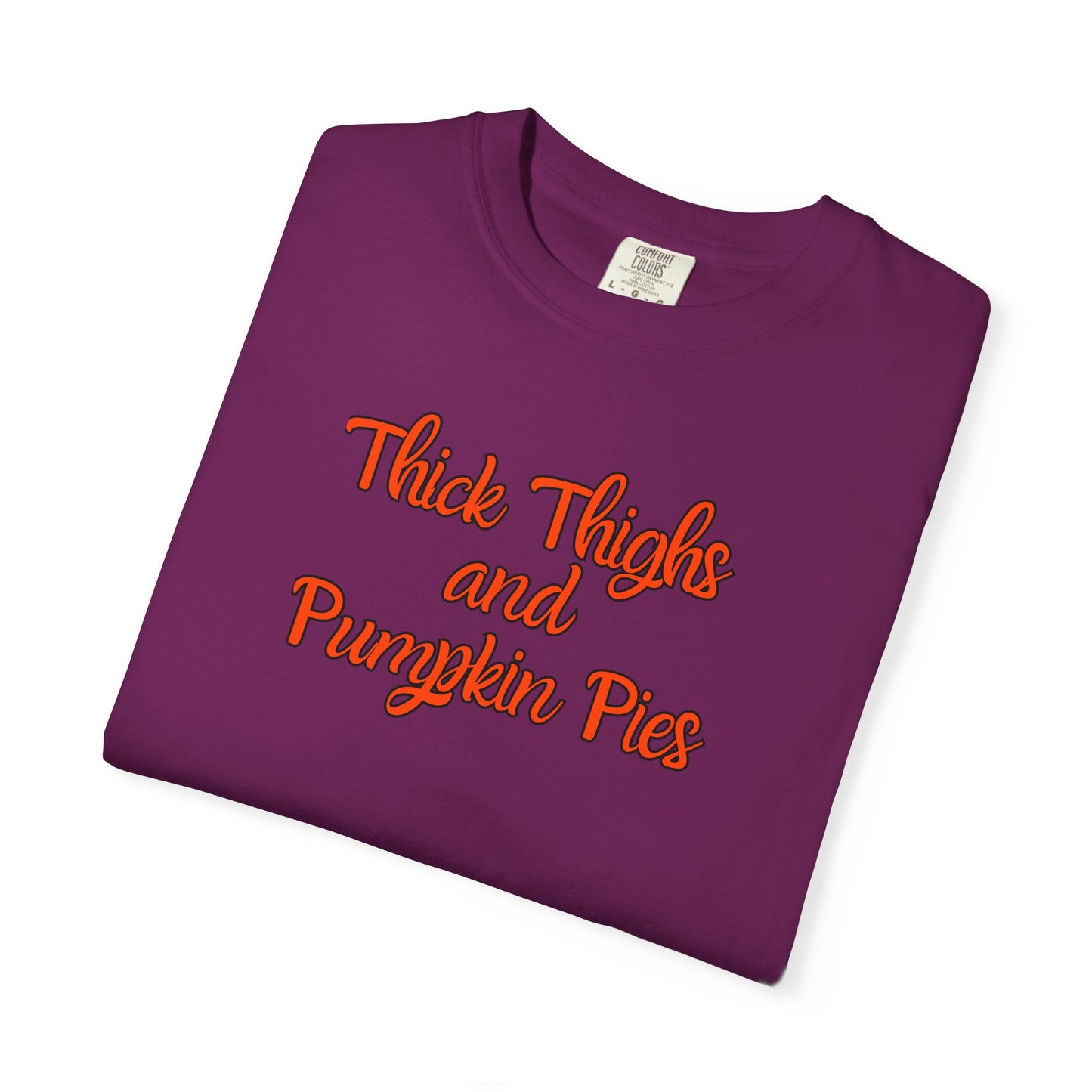 Thick Thighs and Pumpkin Pies T-shirt for Women