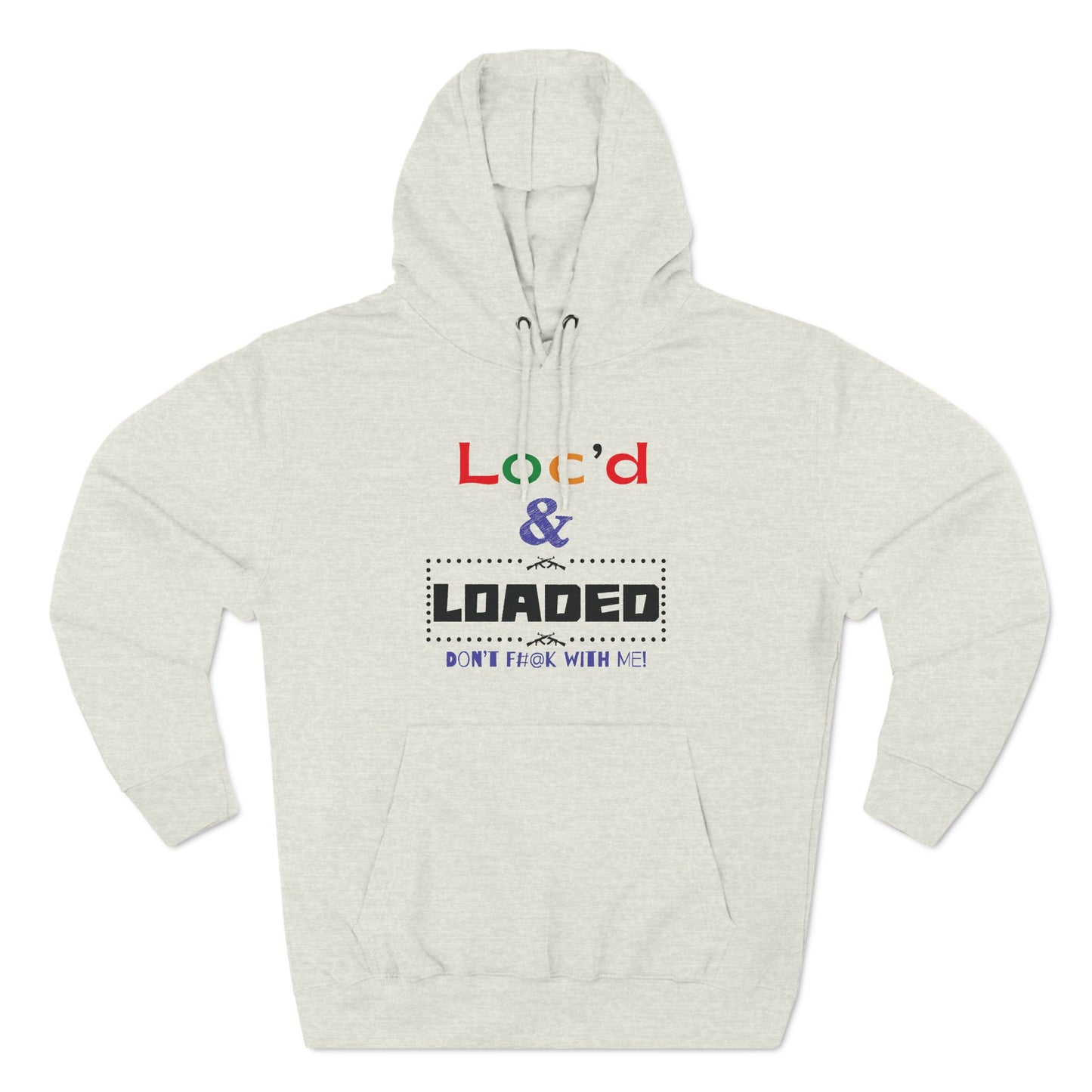 Loc'd n Loaded Fleece Hoodie