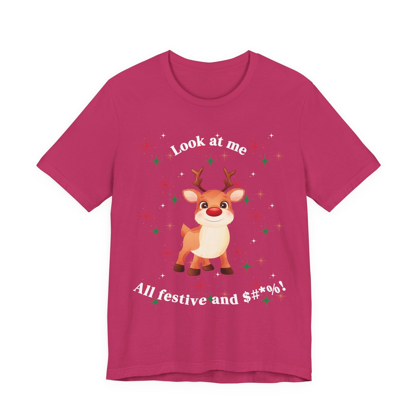 All Festive Christmas Tee- Jersey Short Sleeve Tee