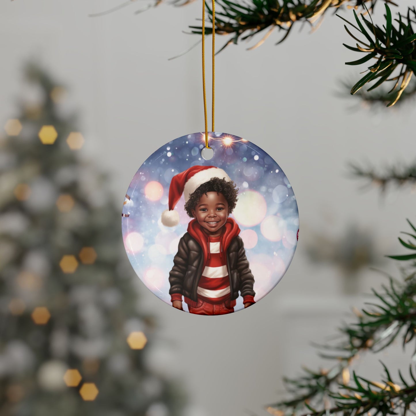 Little Santa - Premium Ornament