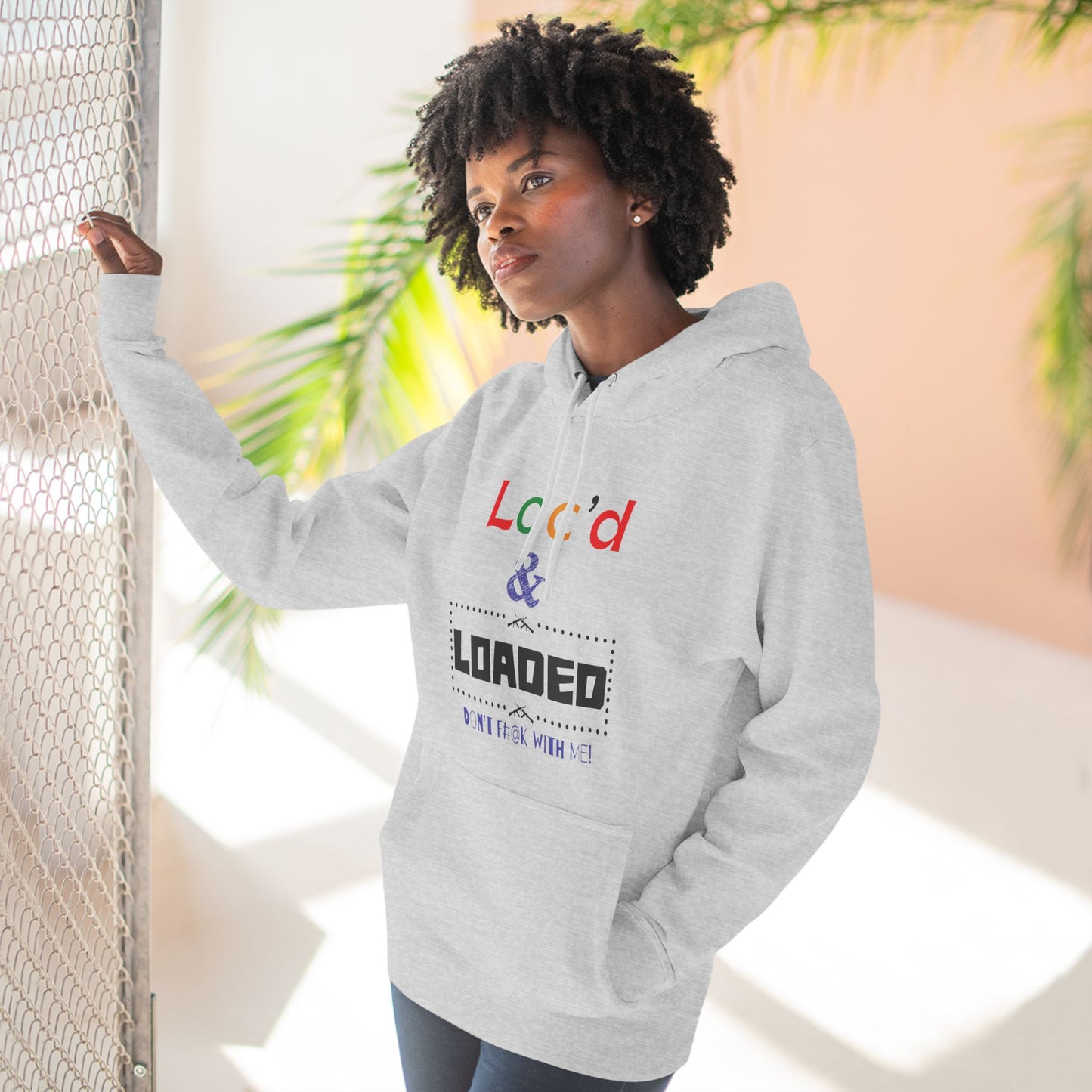 Loc'd n Loaded Fleece Hoodie