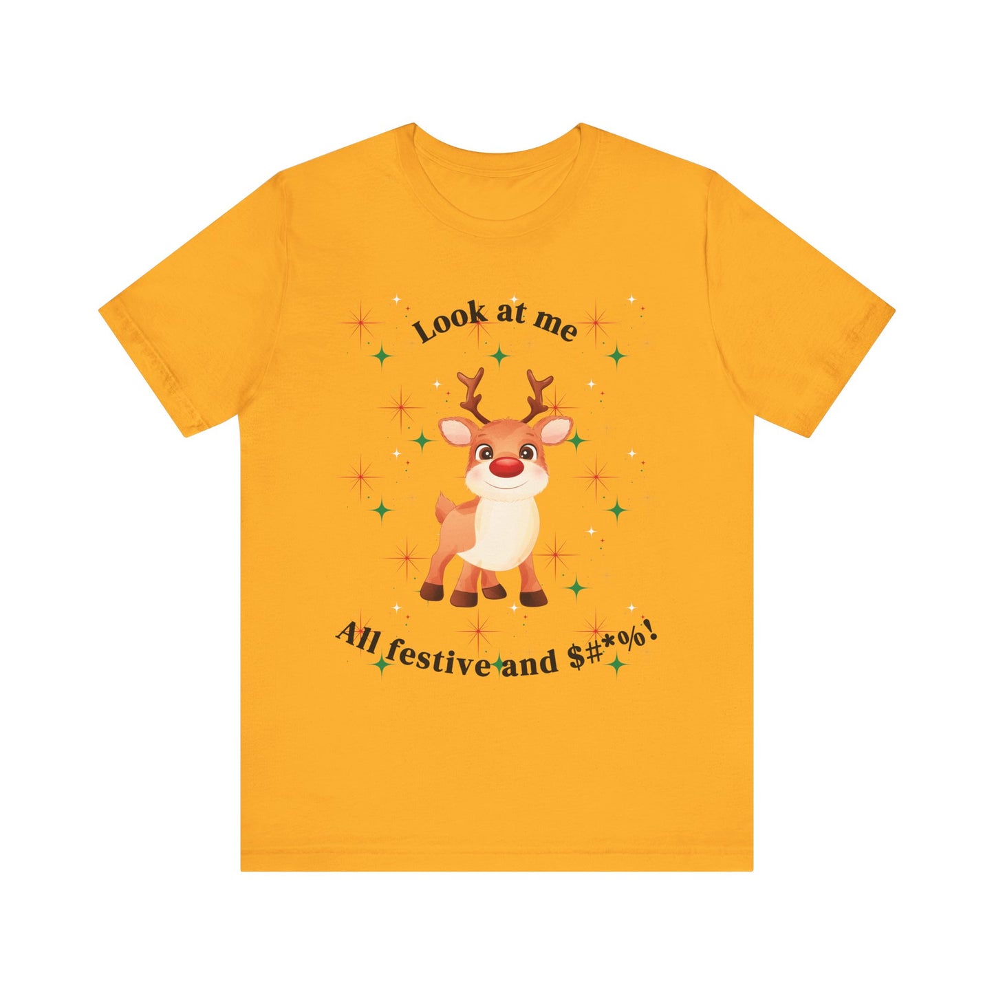 All Festive Christmas Tee- Jersey Short Sleeve Tee
