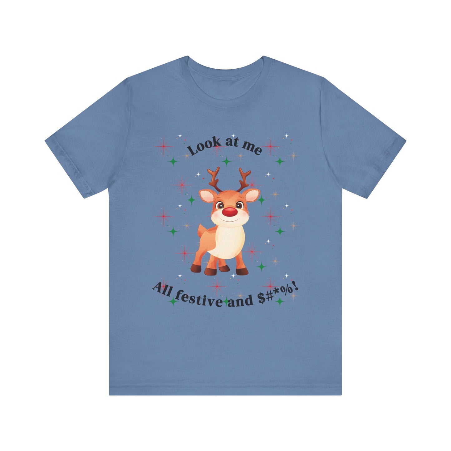 All Festive Christmas Tee- Jersey Short Sleeve Tee