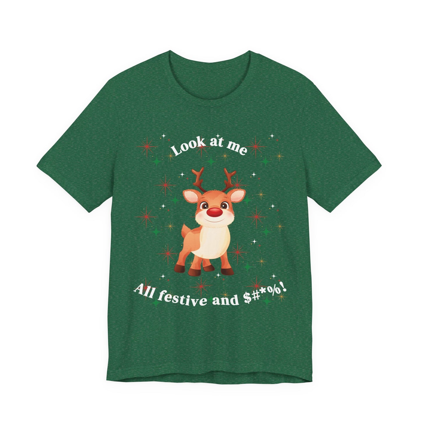 All Festive Christmas Tee- Jersey Short Sleeve Tee