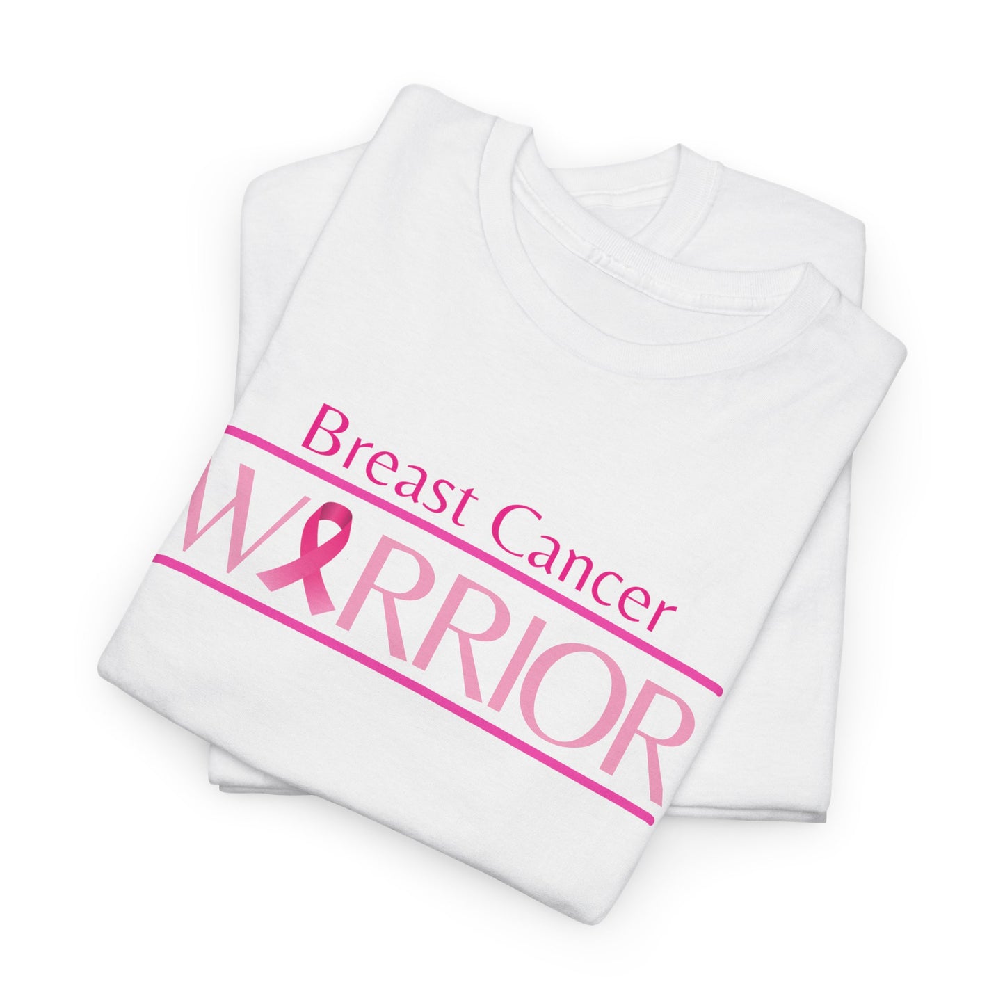 Breast Cancer Warrior - Unisex Heavy Cotton Tee