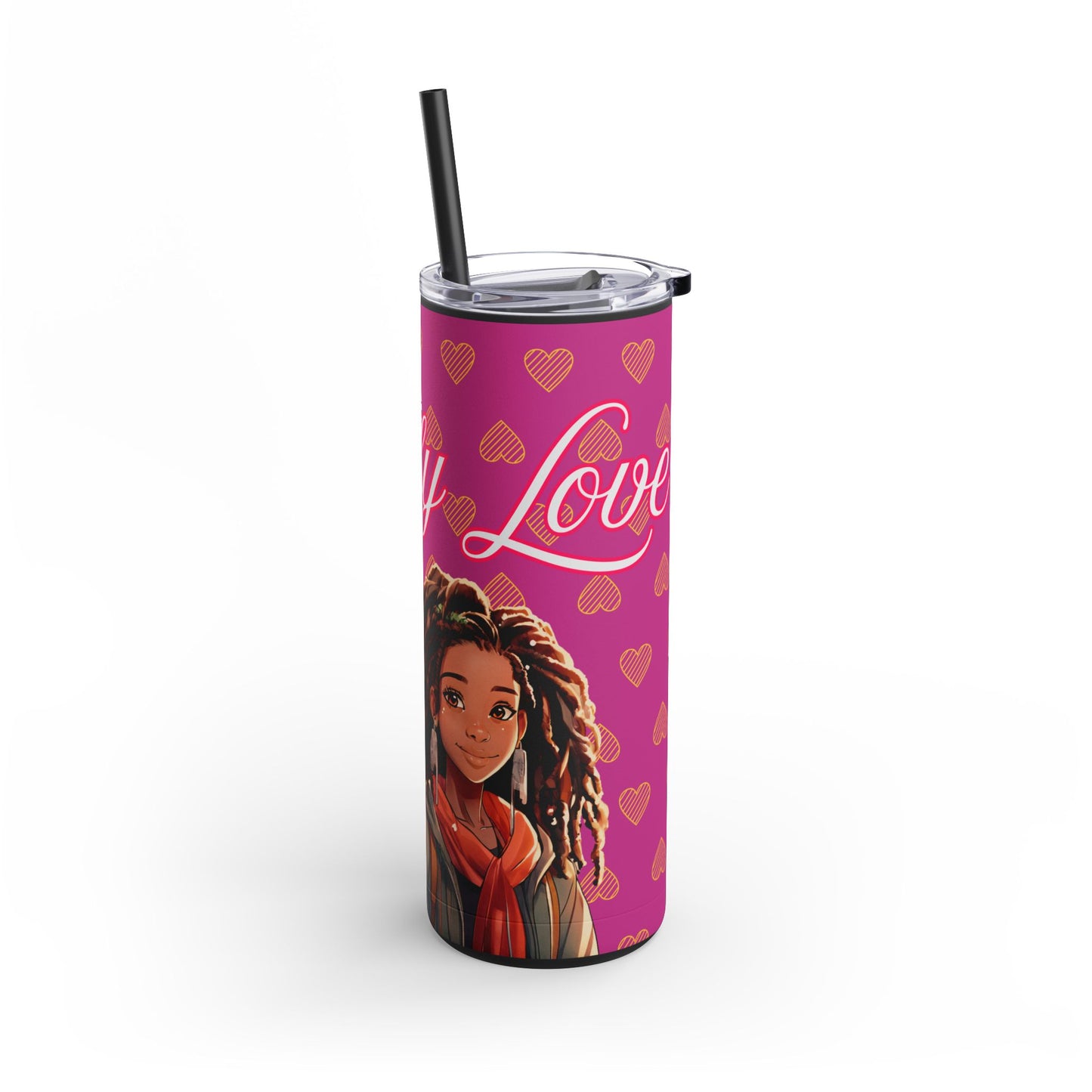 Sisterly Love - Skinny Matte Tumbler, 20oz