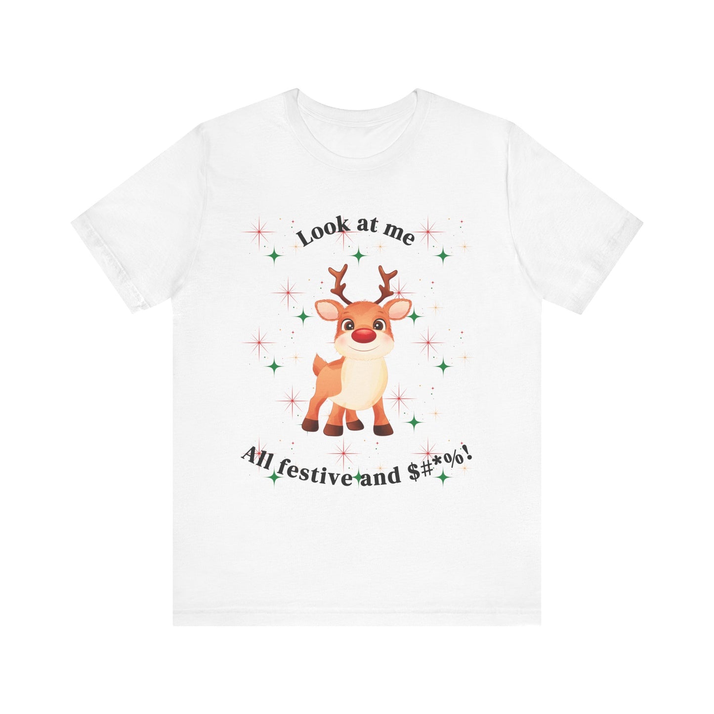 All Festive Christmas Tee- Jersey Short Sleeve Tee
