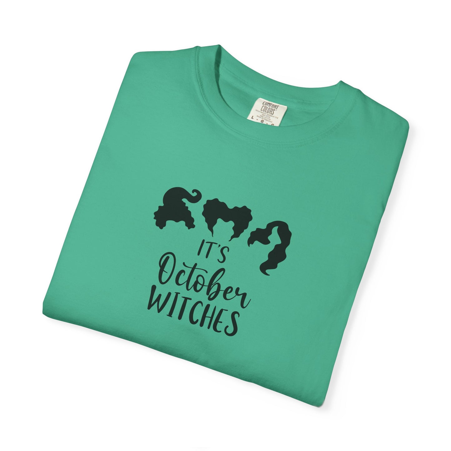 It's October Witches Unisex T-Shirt - Halloween Apparel
