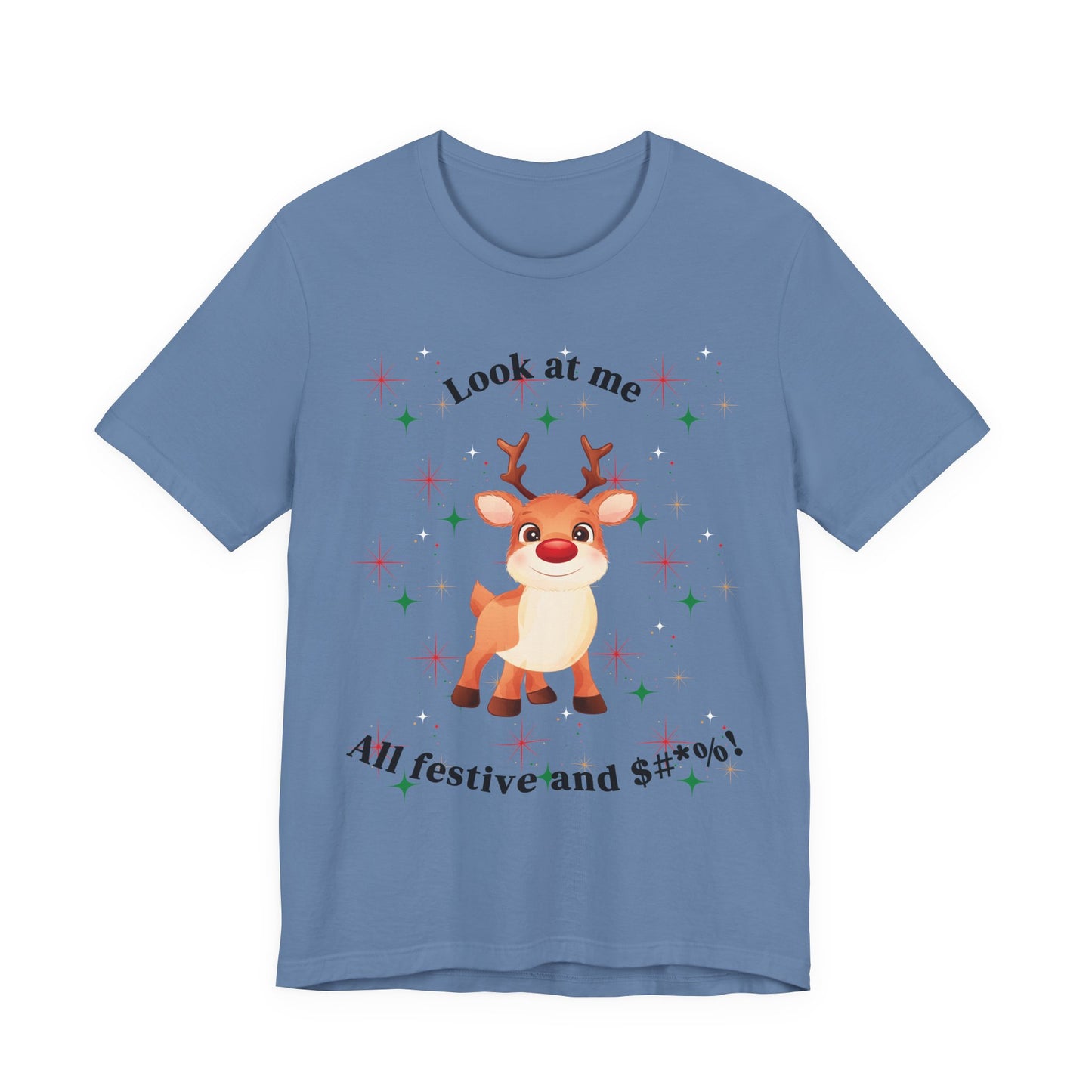 All Festive Christmas Tee- Jersey Short Sleeve Tee