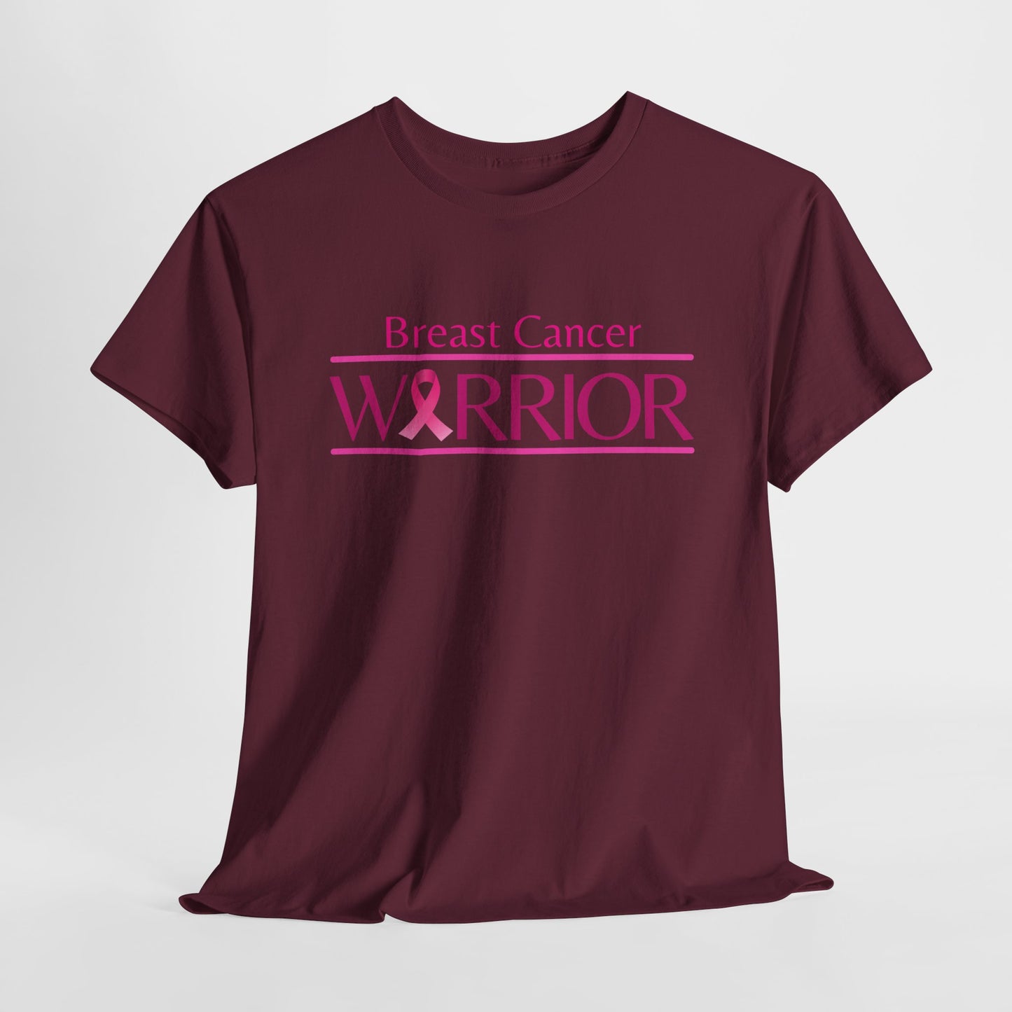 Breast Cancer Warrior - Unisex Heavy Cotton Tee