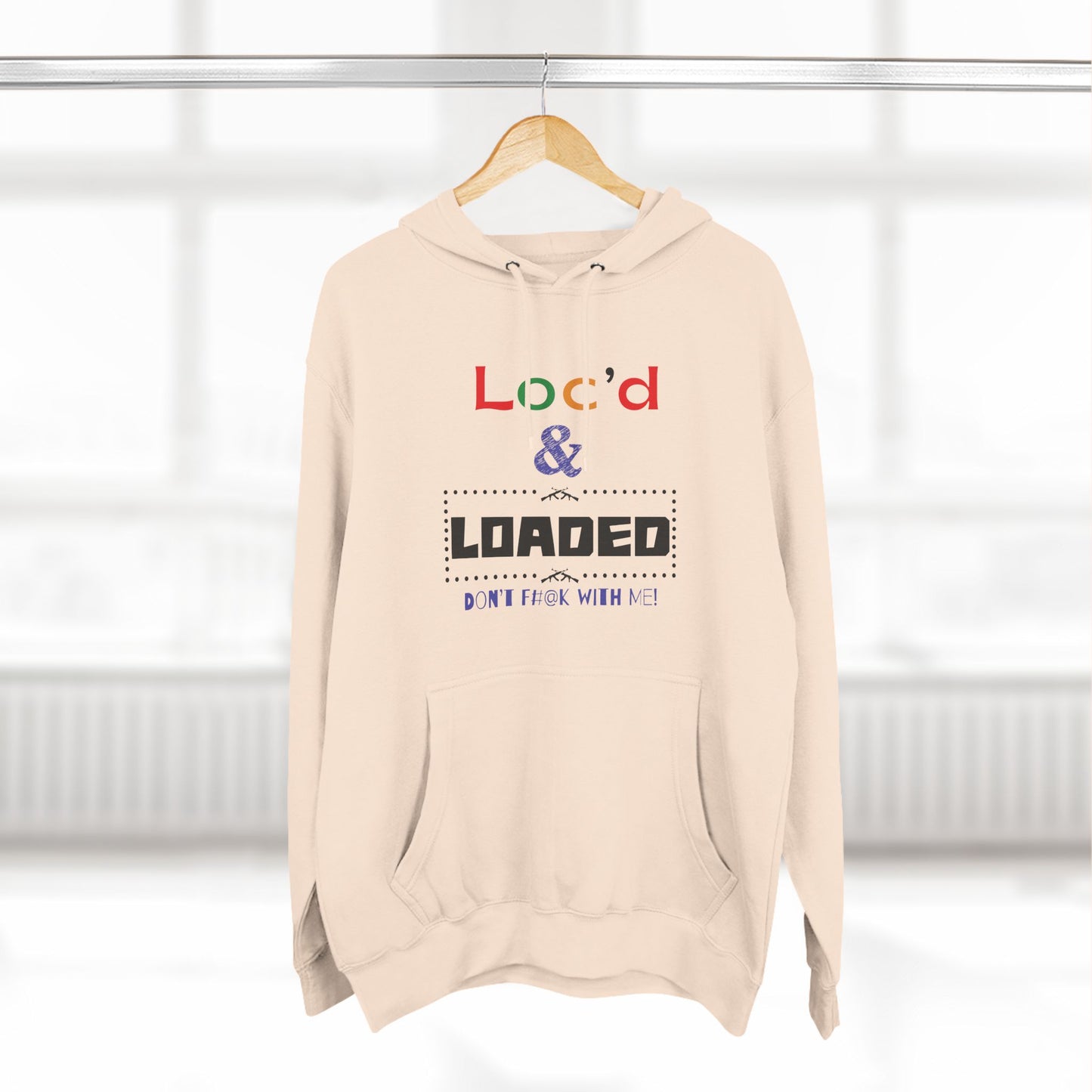 Loc'd n Loaded Fleece Hoodie