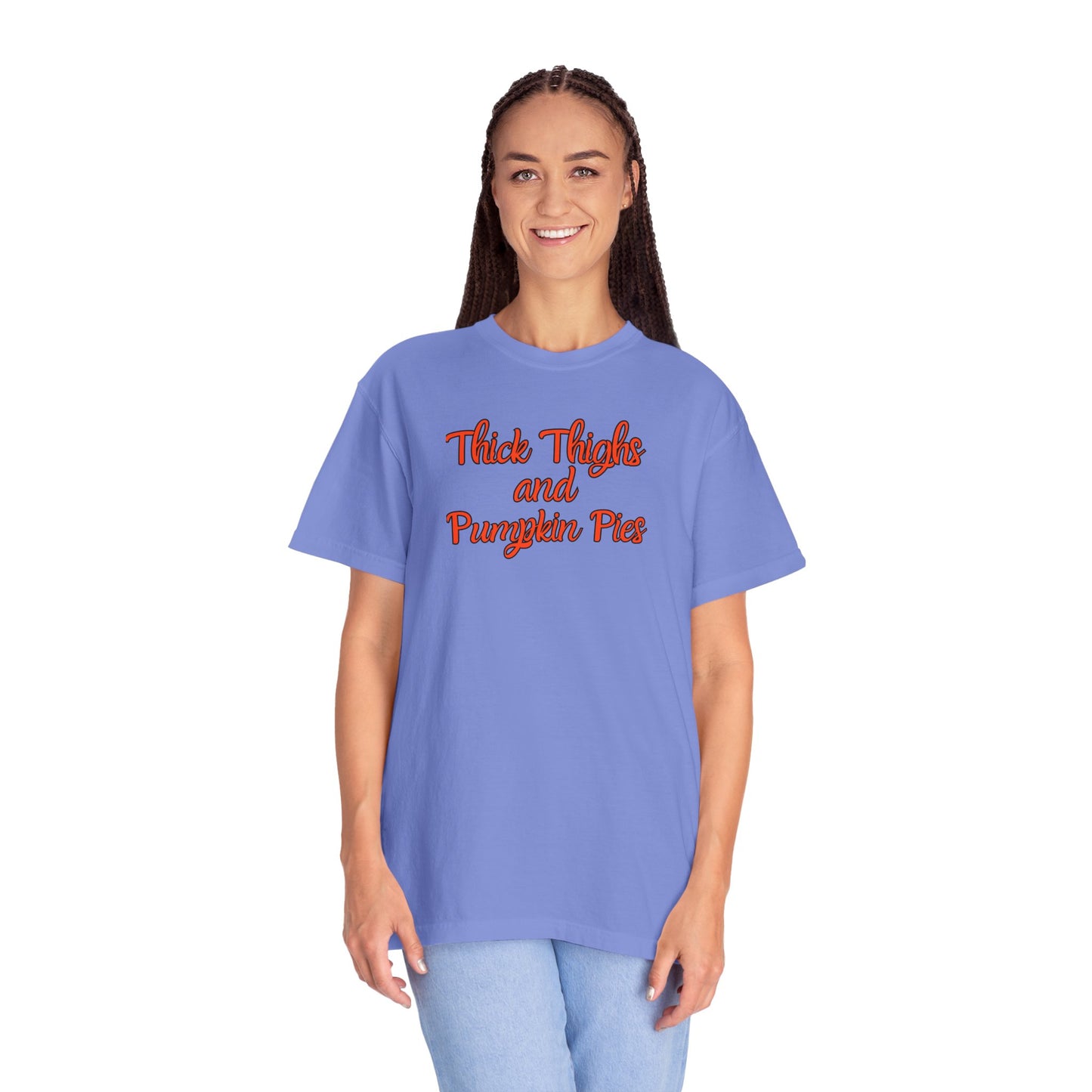 Thick Thighs and Pumpkin Pies T-shirt for Women