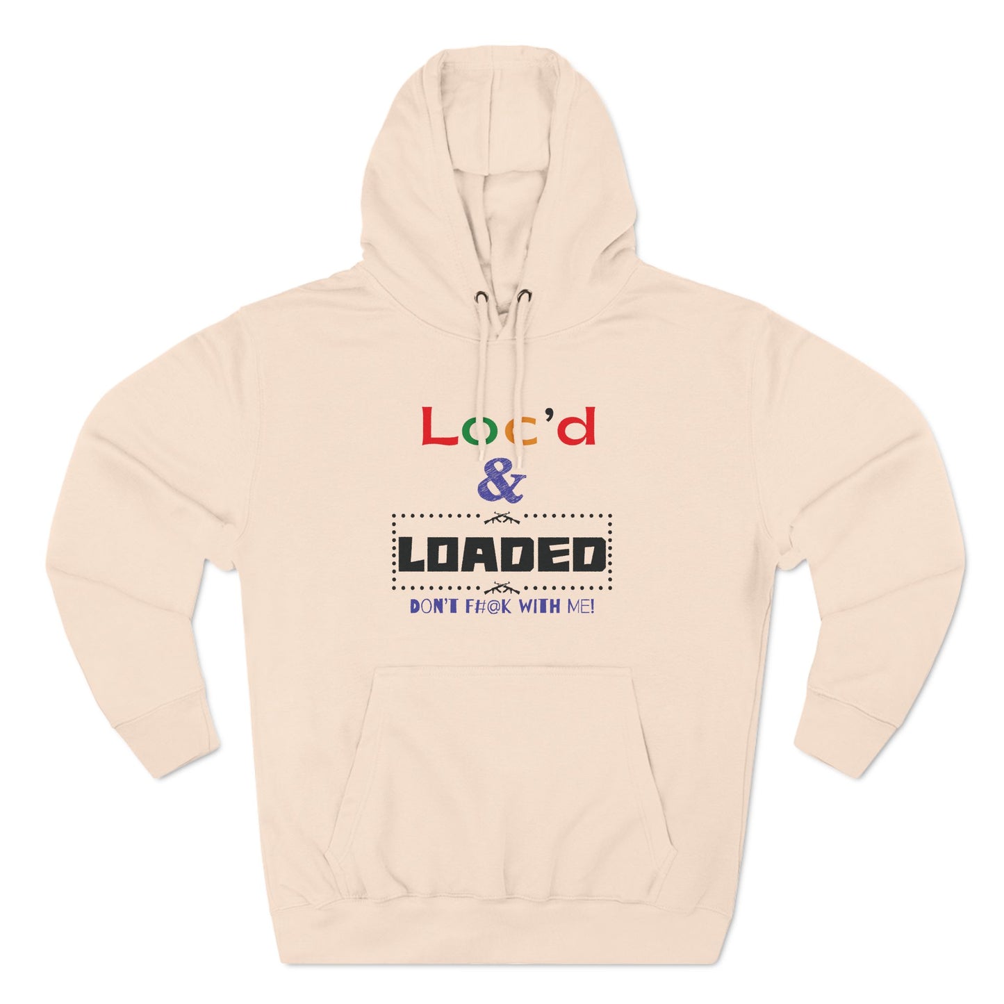 Loc'd n Loaded Fleece Hoodie