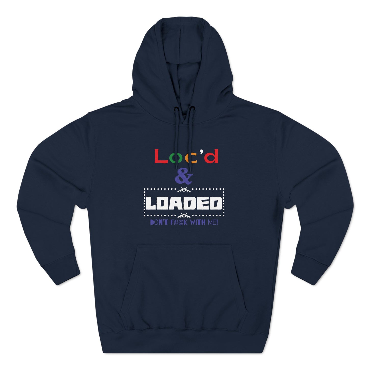 Loc'd n Loaded Fleece Hoodie