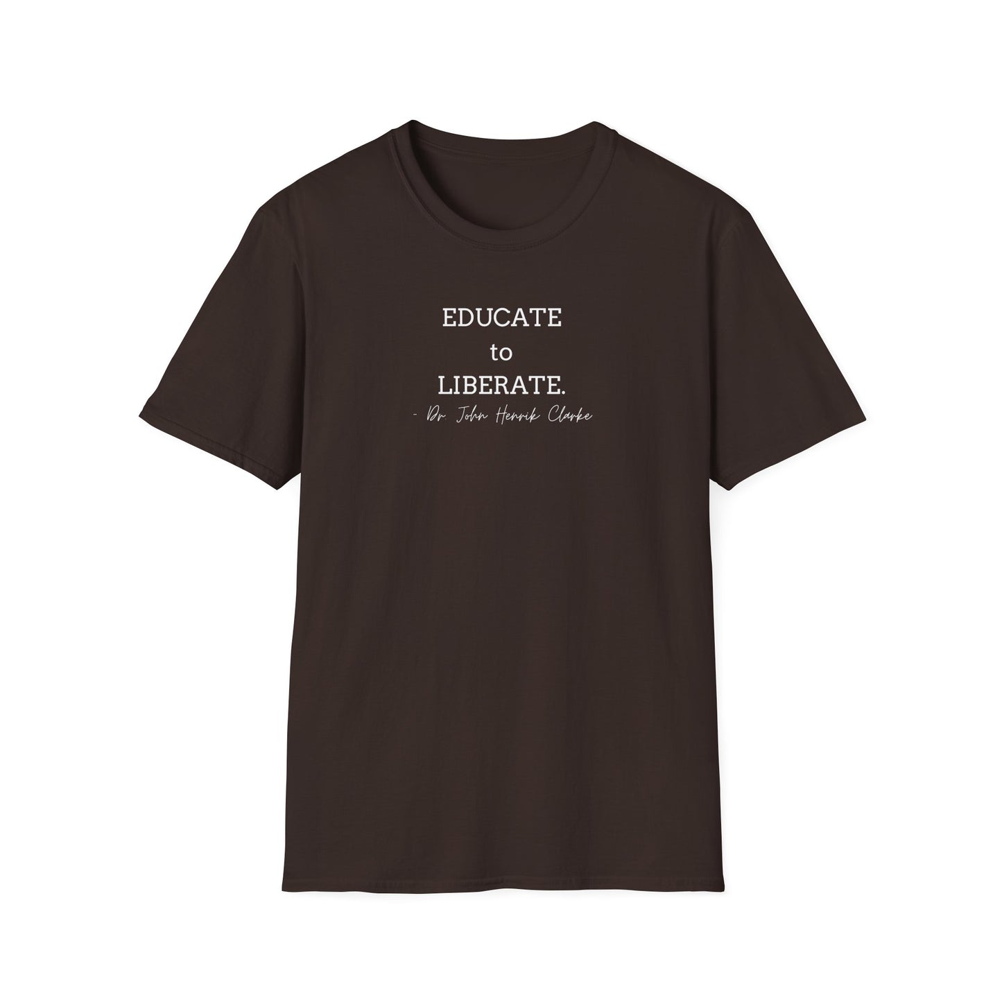 Educate to Liberate - Unisex Softstyle T-Shirt