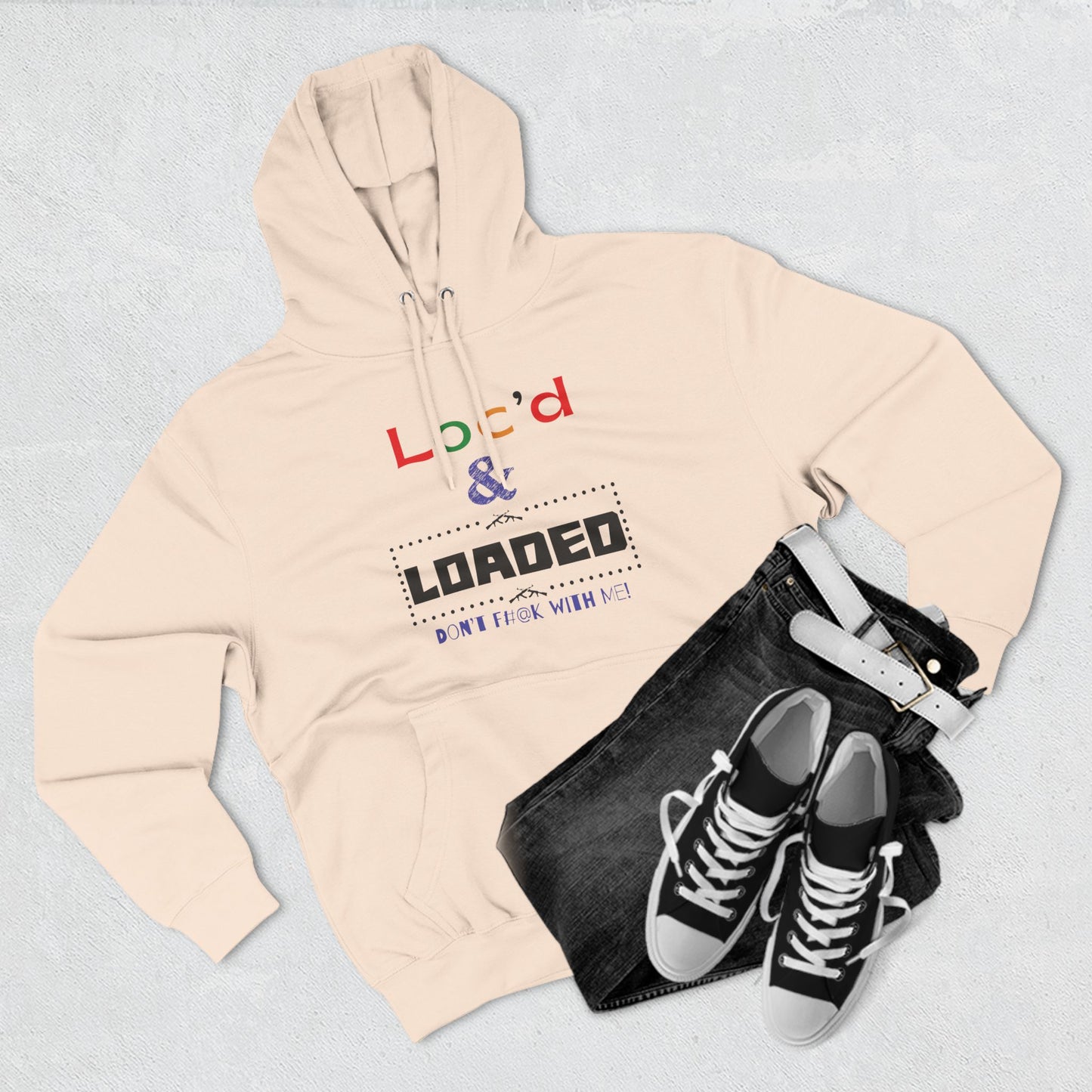 Loc'd n Loaded Fleece Hoodie